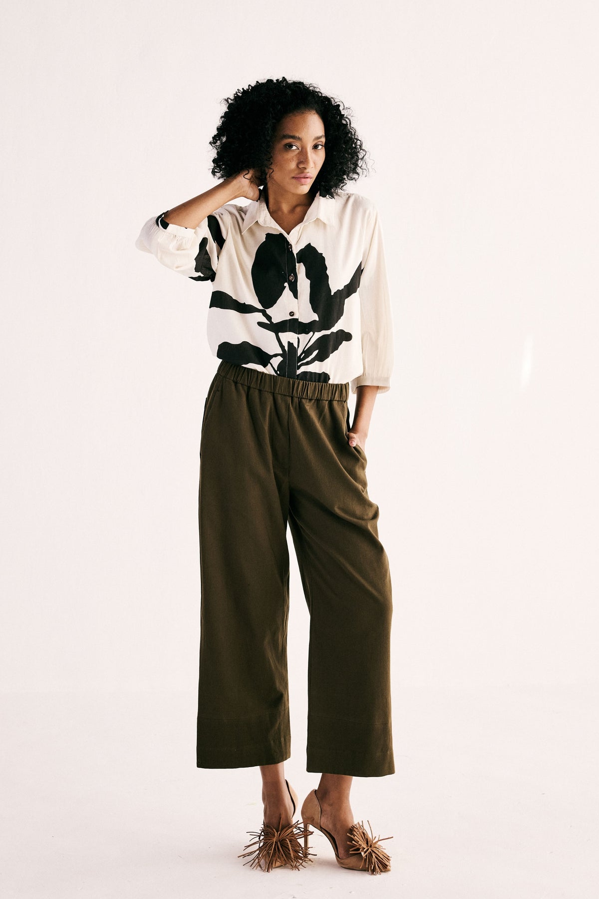 Olive Trousers