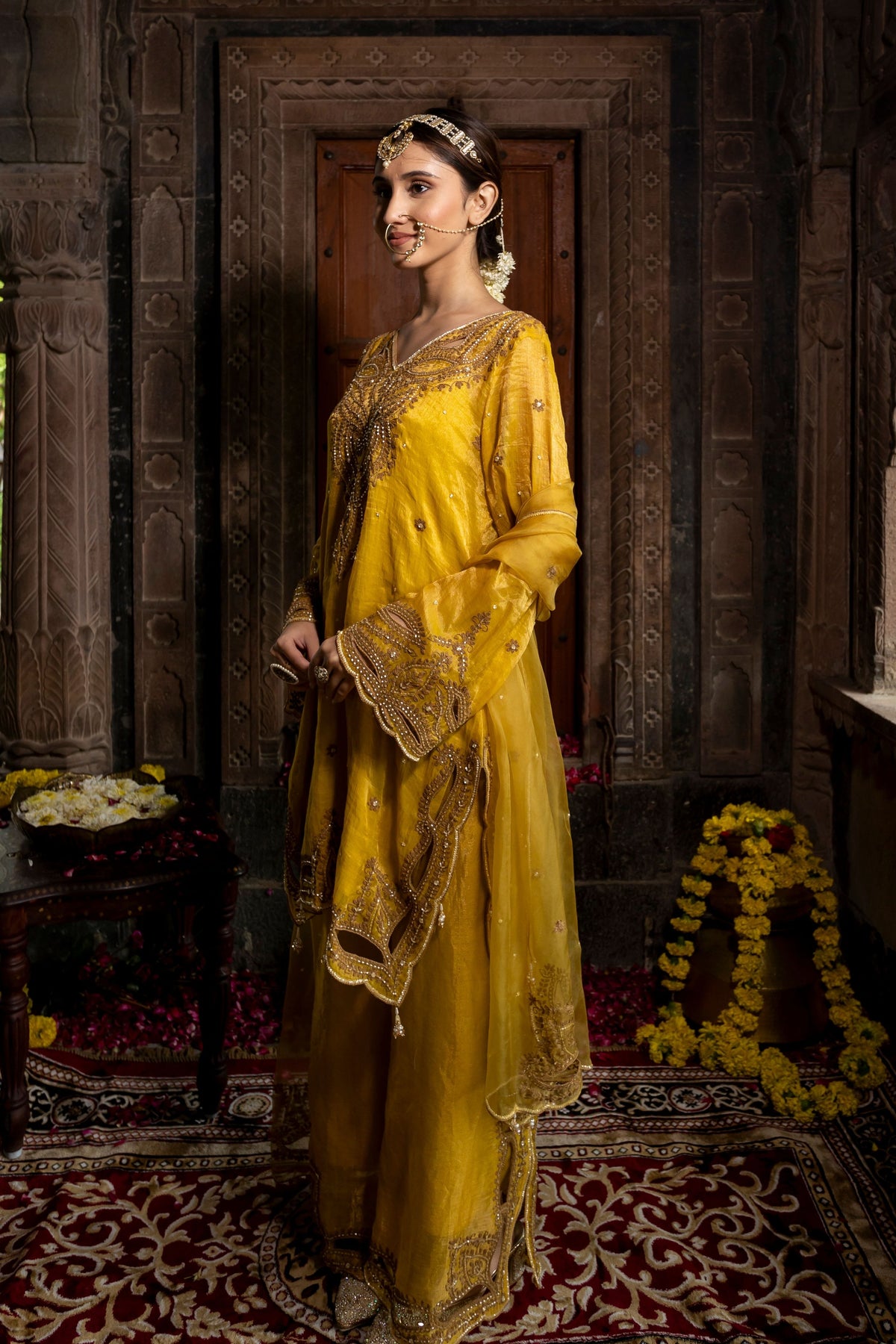 Yellow Kurta Set