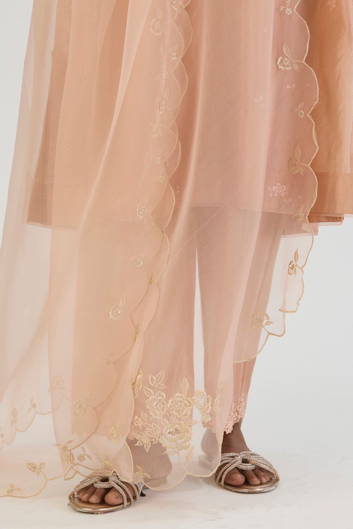 Light Pink Diva Dupatta