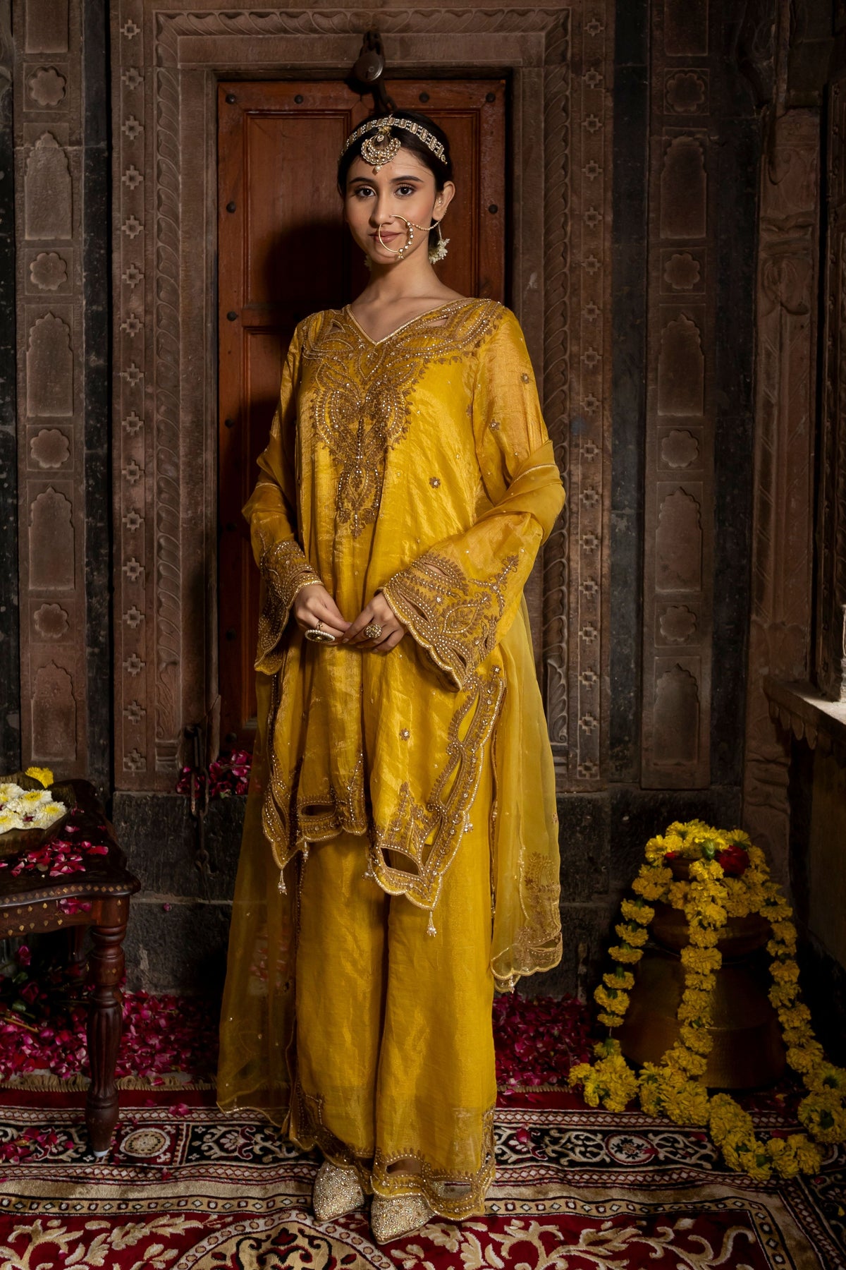 Yellow Kurta Set