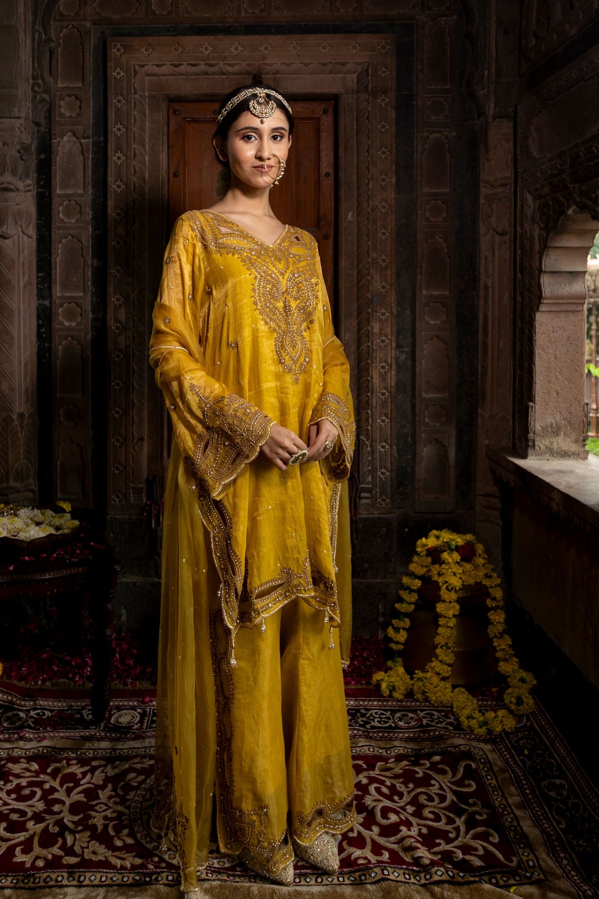 Yellow Kurta Set