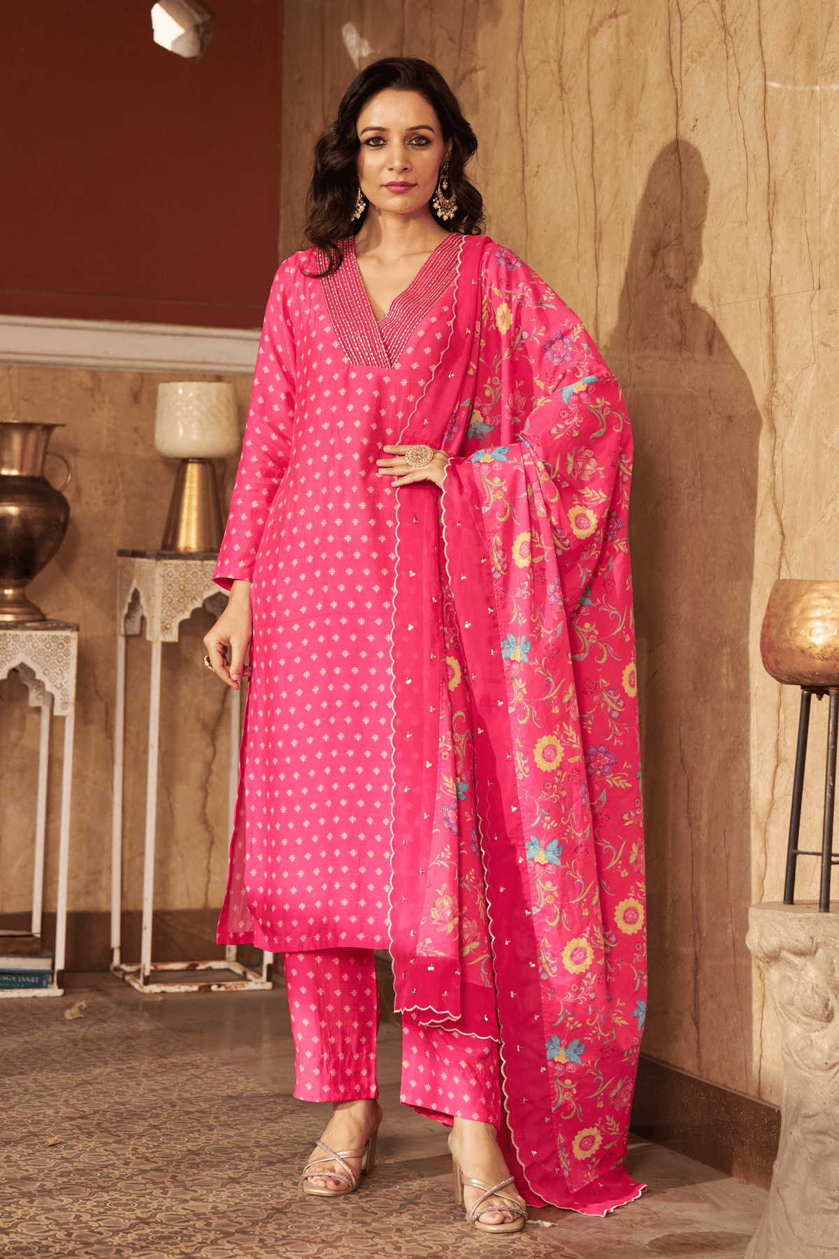 Bia Pink Kurta Set