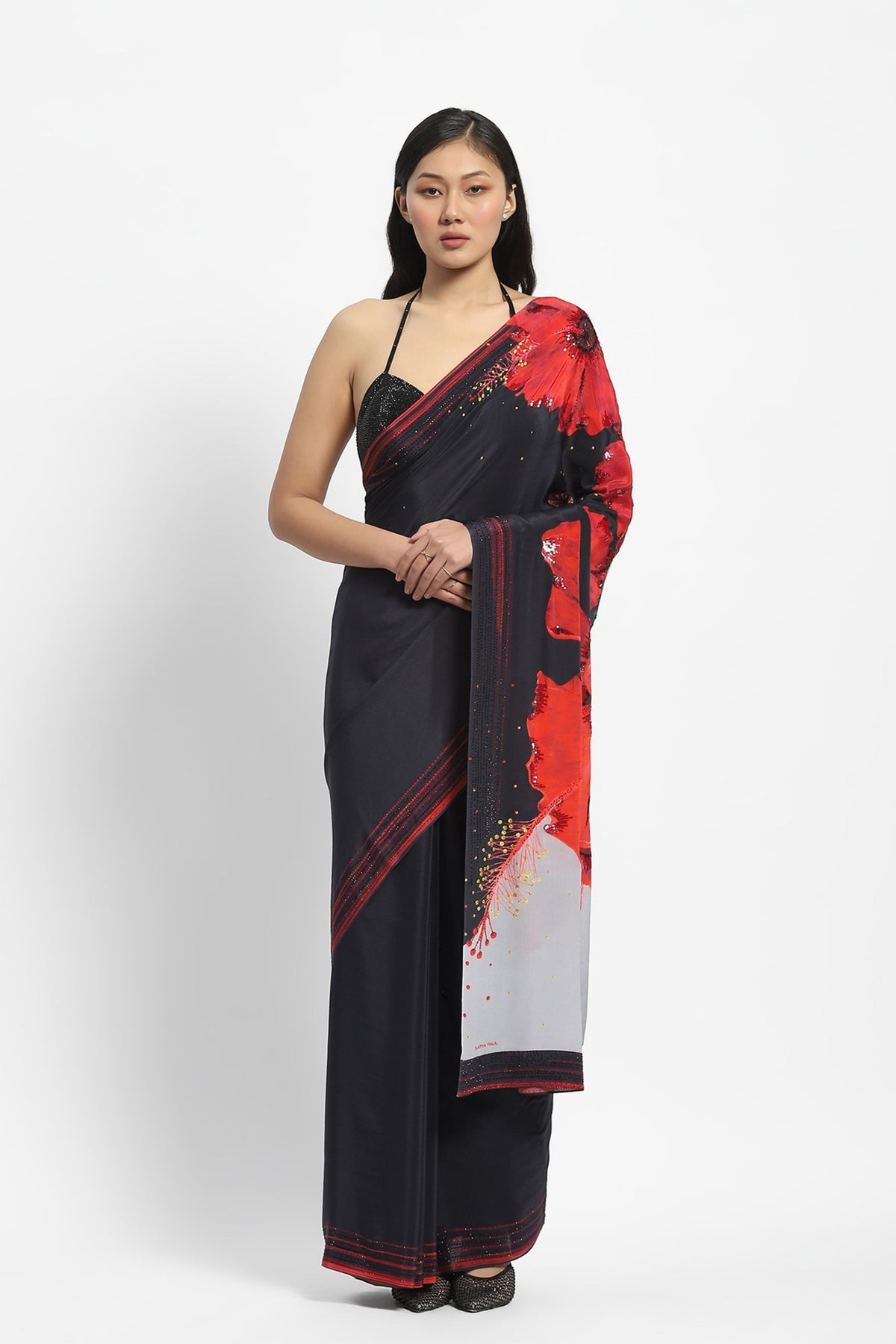 Tropical Allure Embelished Saree