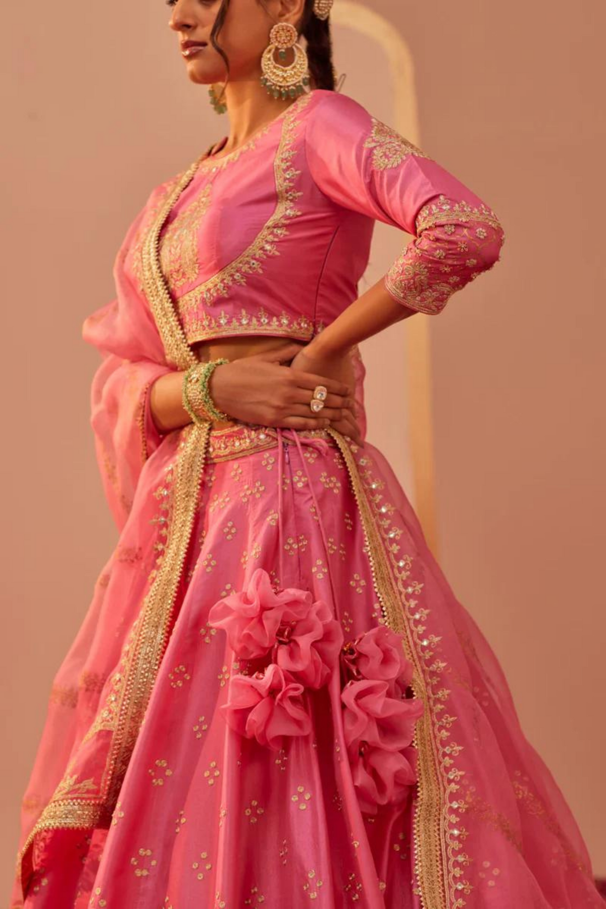 Naaina Pink Lehenga Set