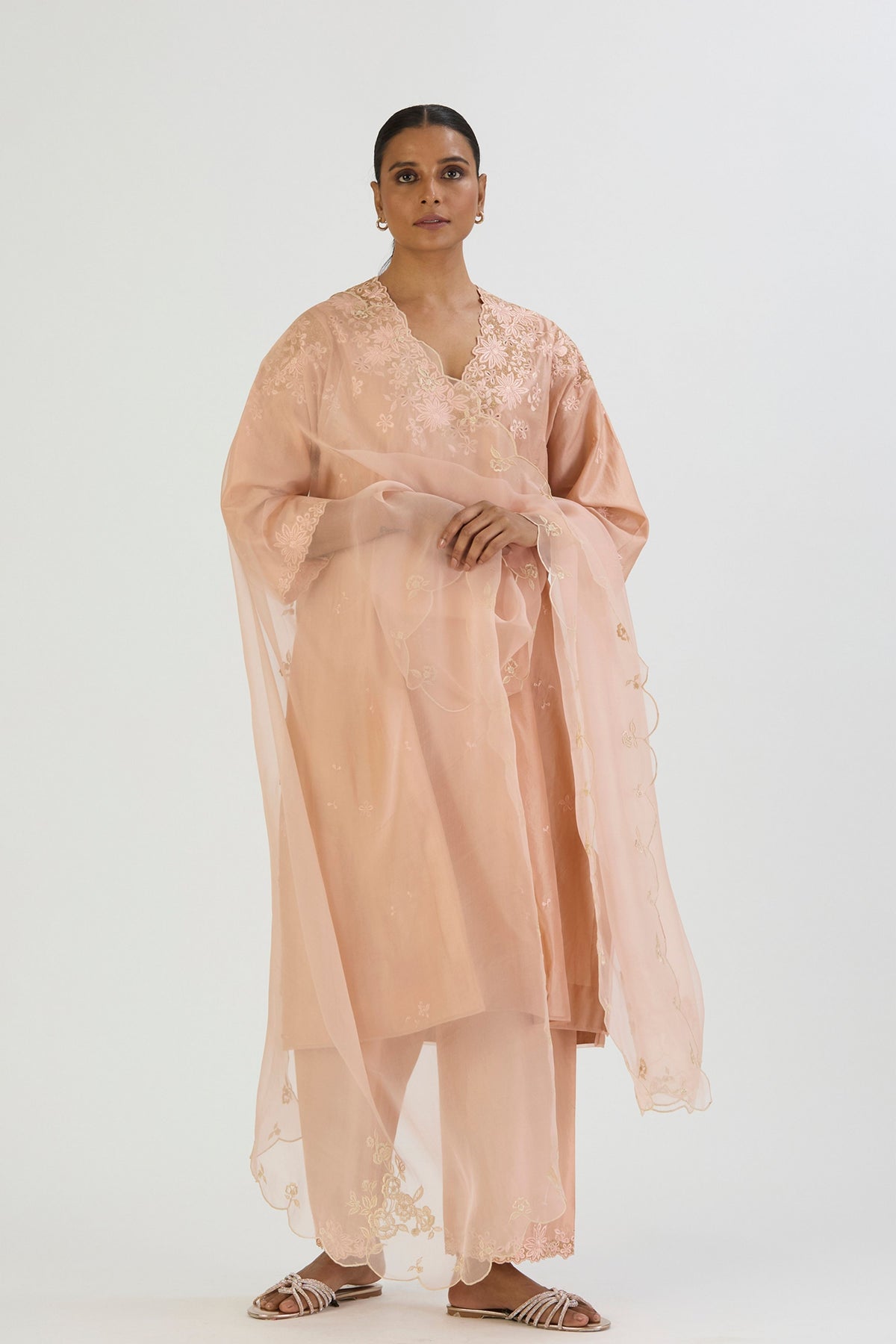 Light Pink Diva Dupatta