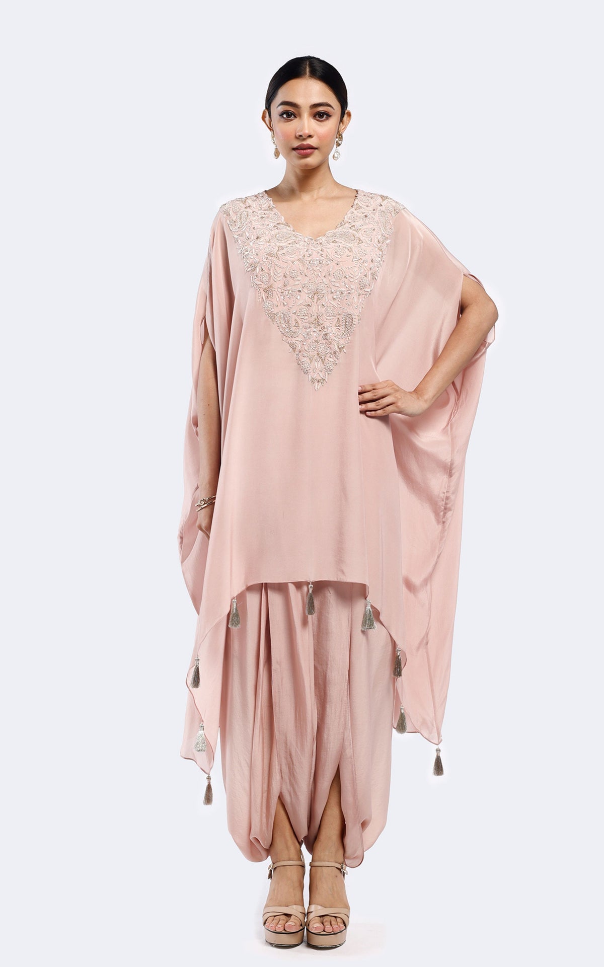 Zardosi Kaftan co-ord set