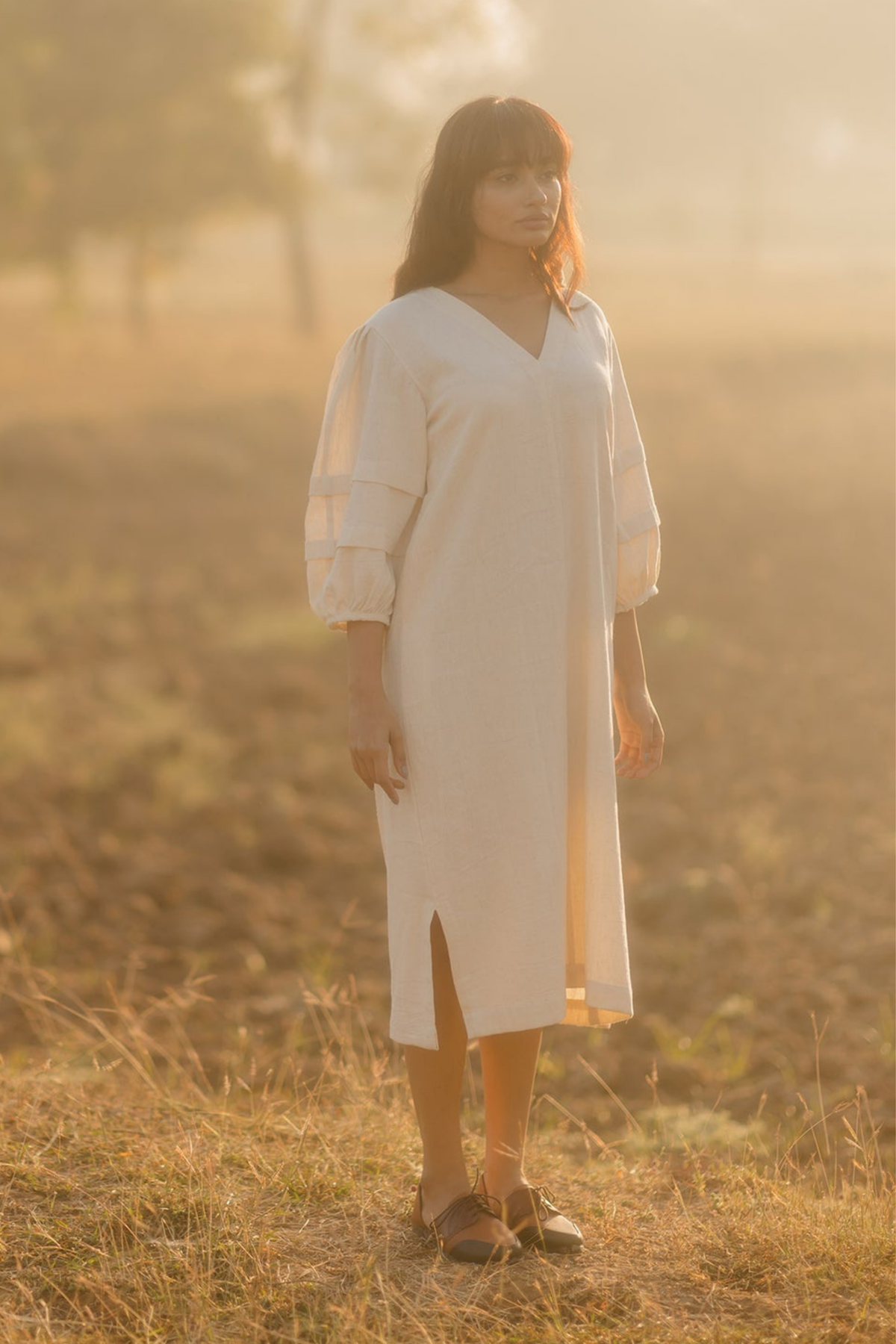 Heavenly White Dress