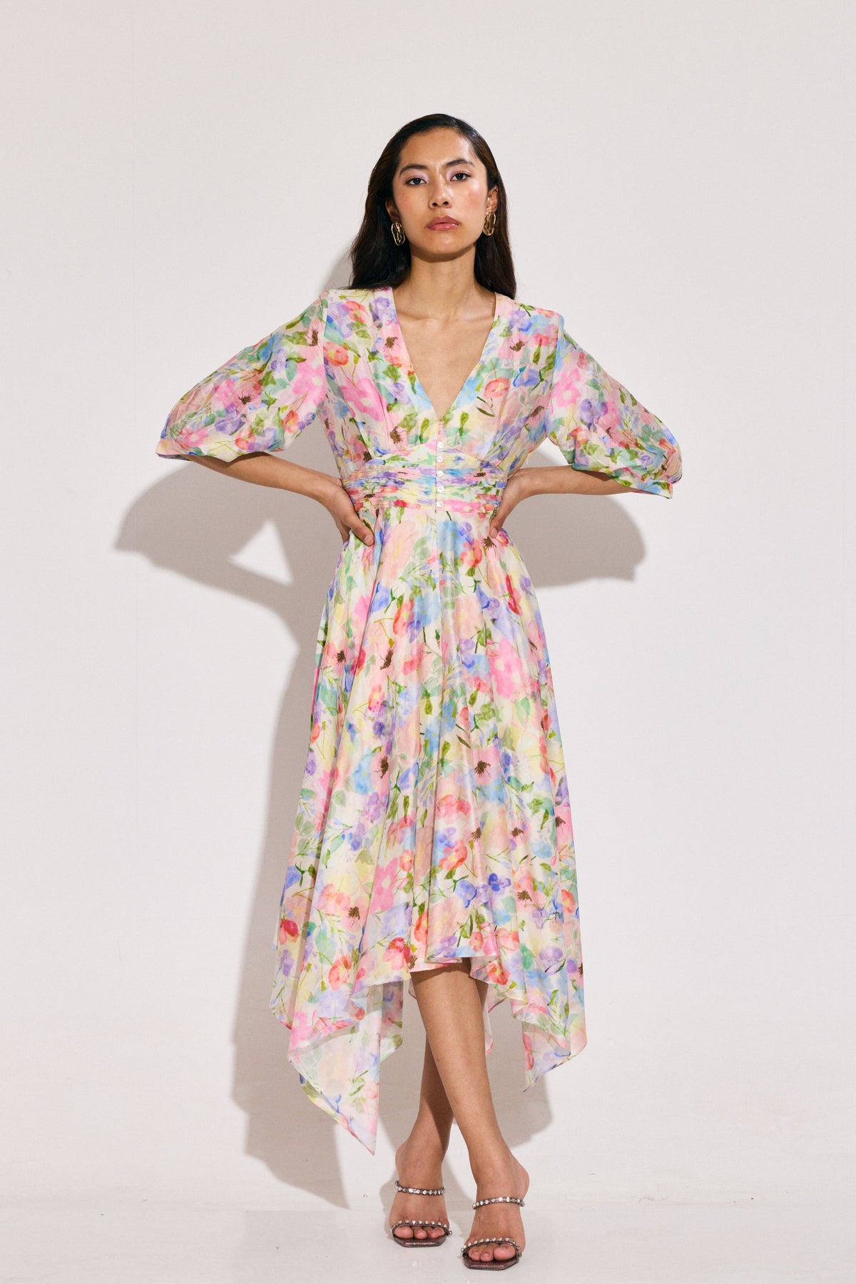 Calico Print Mililah Dress