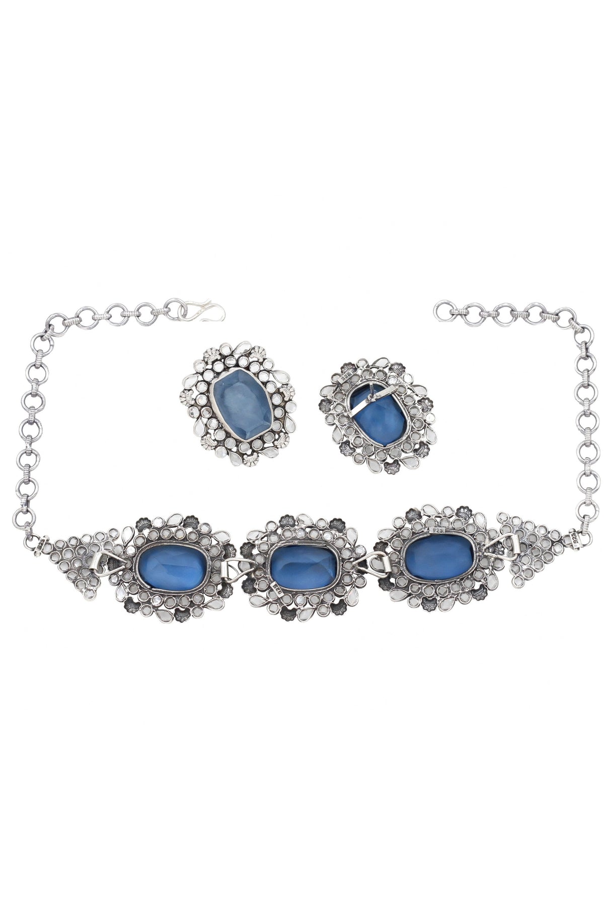 Blue Necklace Set