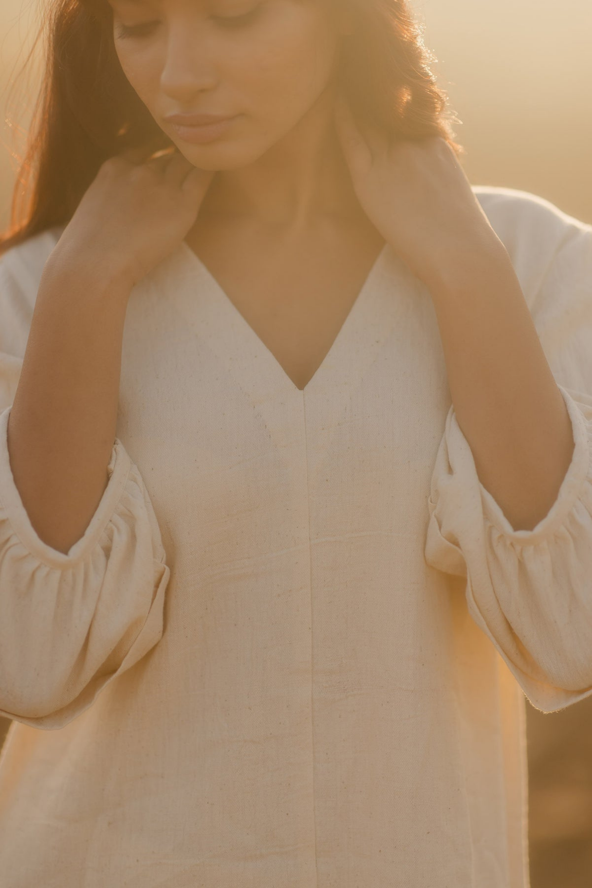 Heavenly White Dress