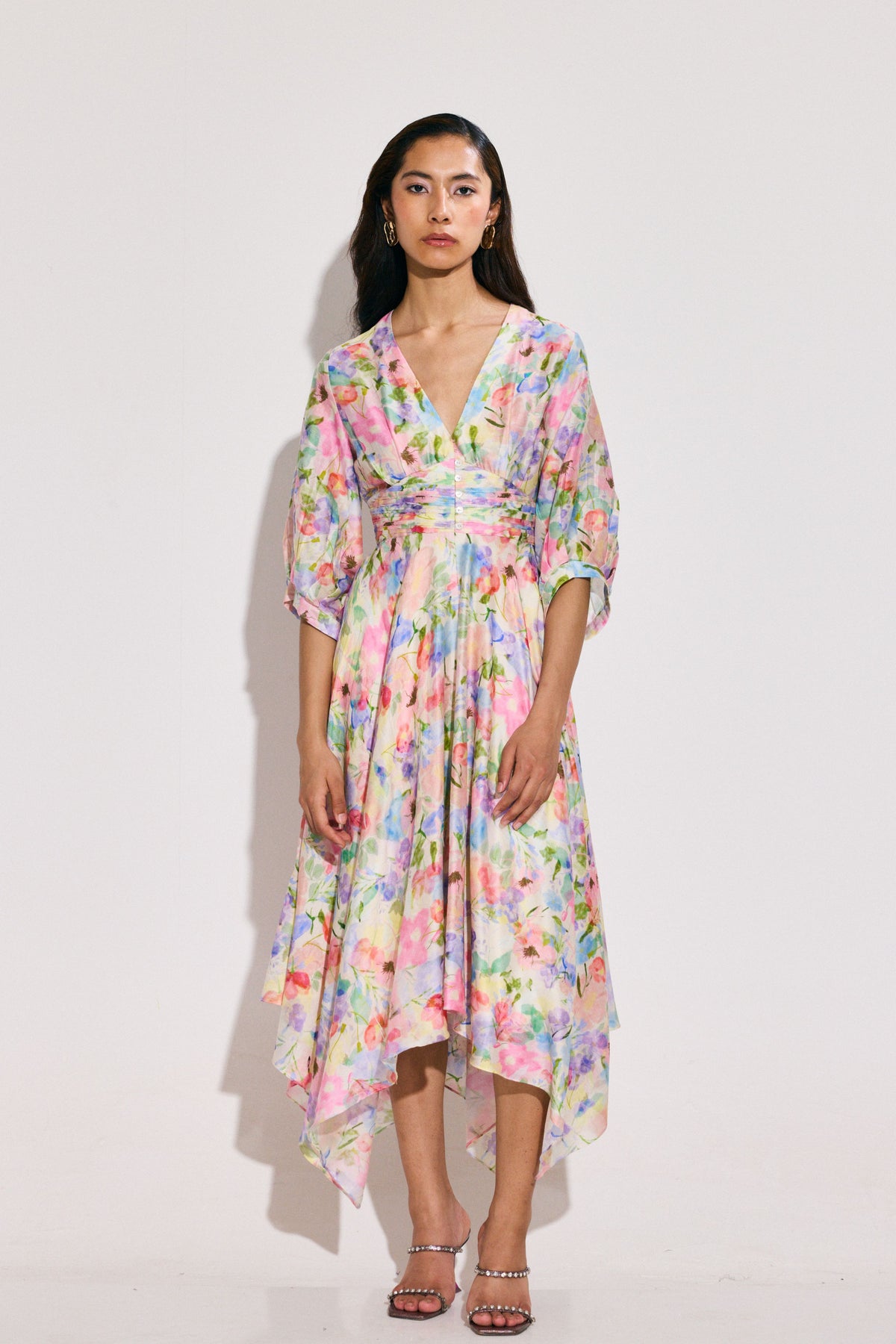 Calico Print Mililah Dress