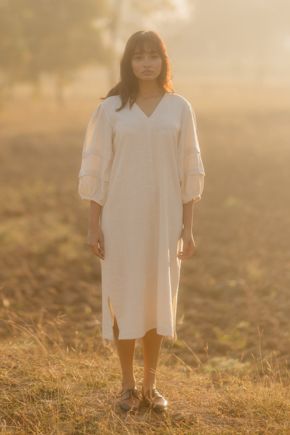 Heavenly White Dress