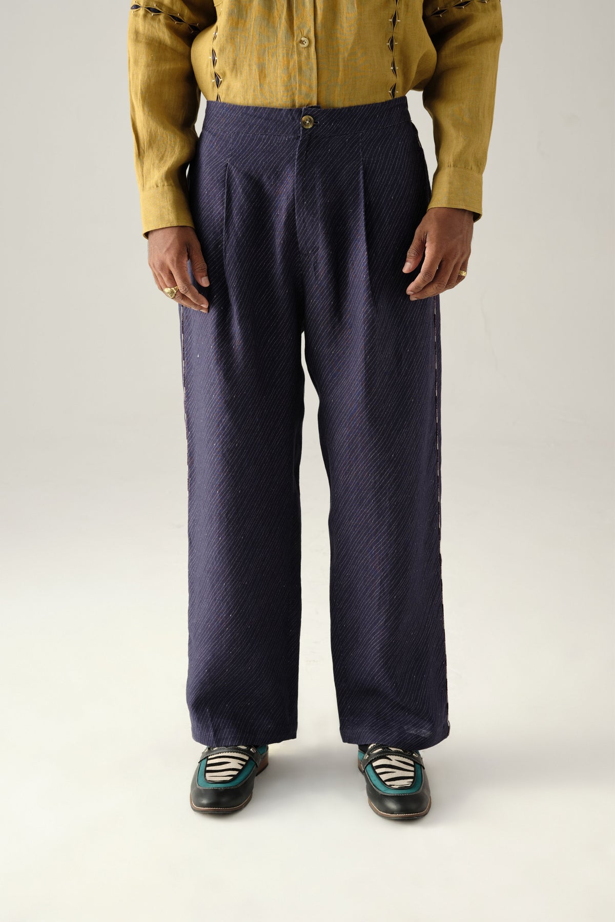 Navy Blue Dane Pants