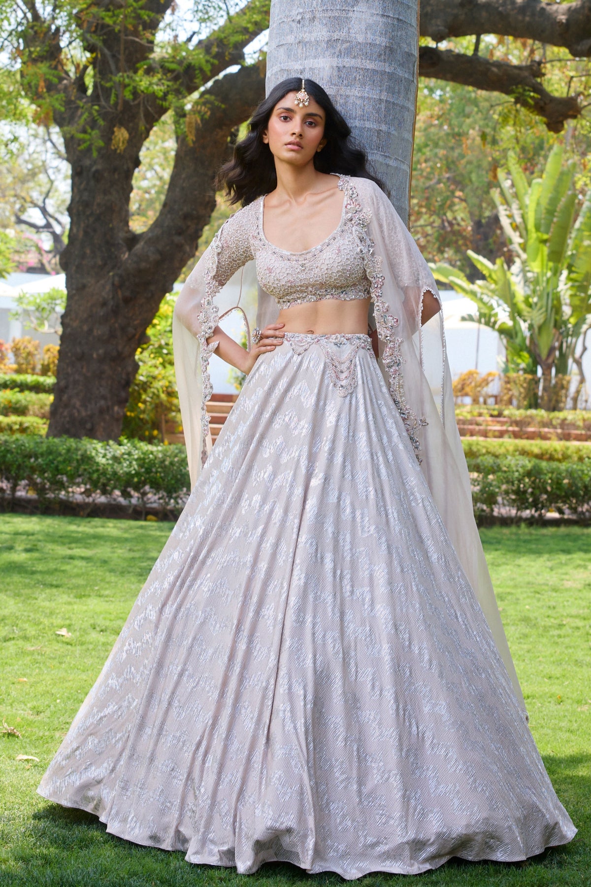 Adeline chiffon Lehenga Set