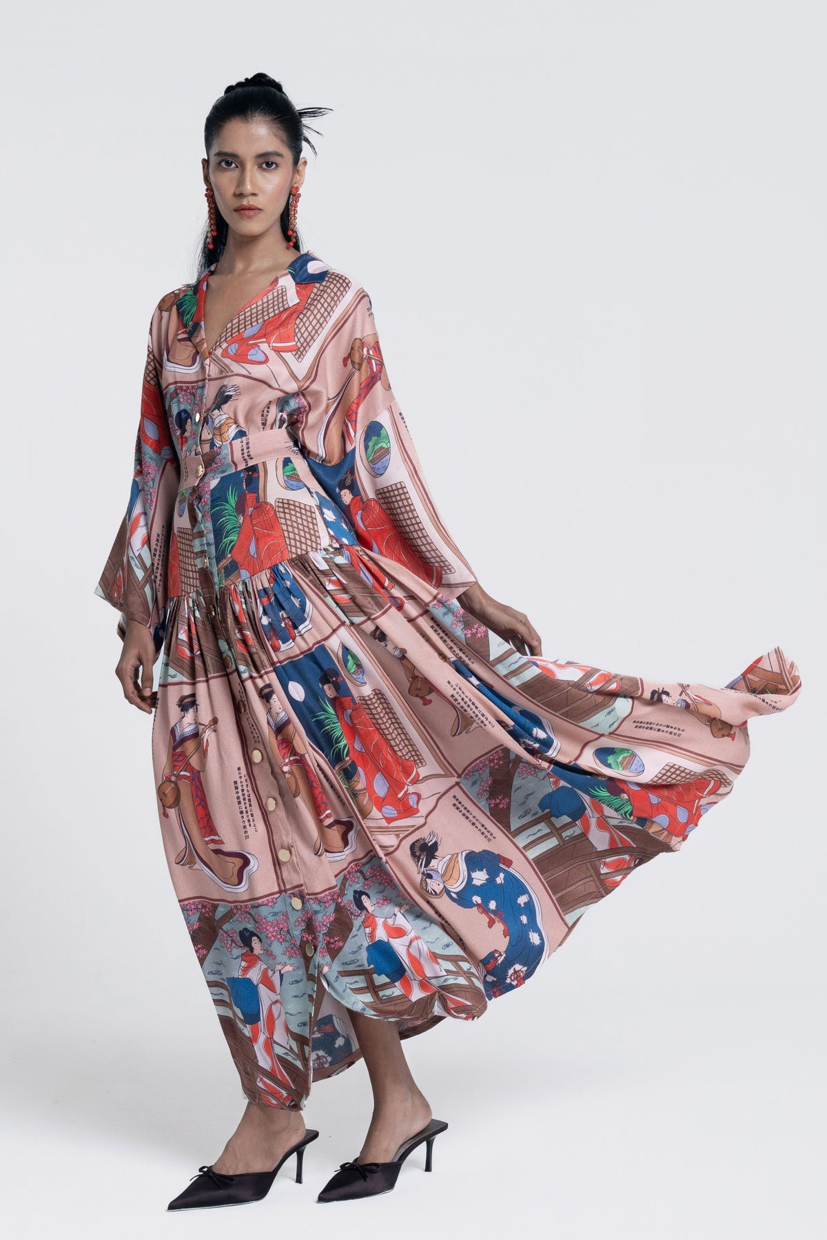 Miko Muse Gathered Dress