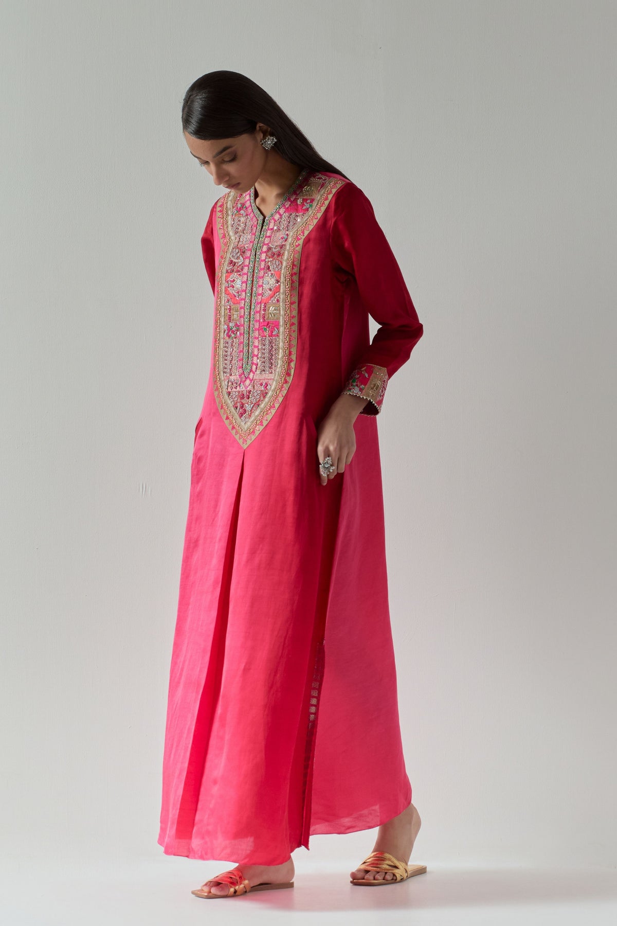 Pink Kaftan