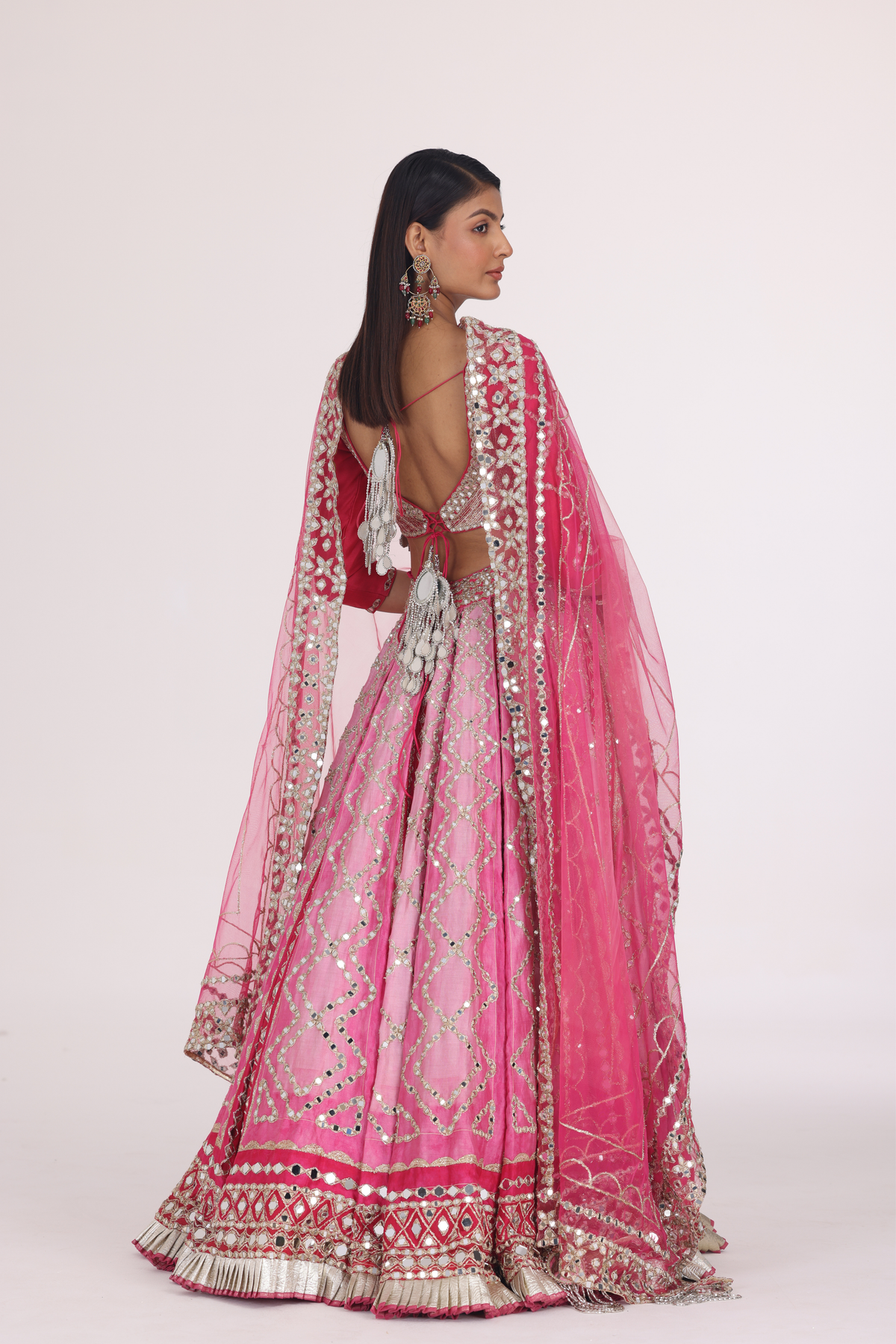 Begam Hues Printed Lehenga Set