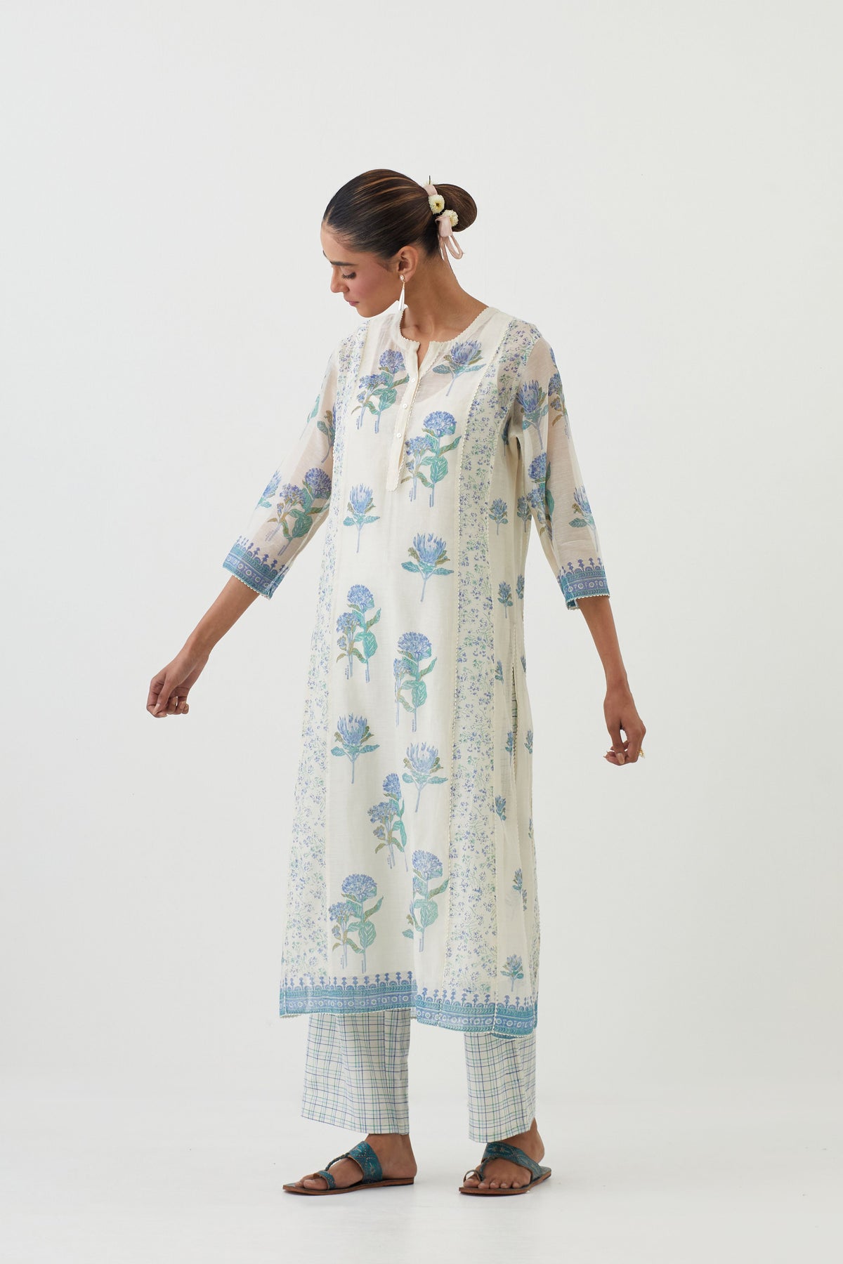 Blue Prosper Kurta Set