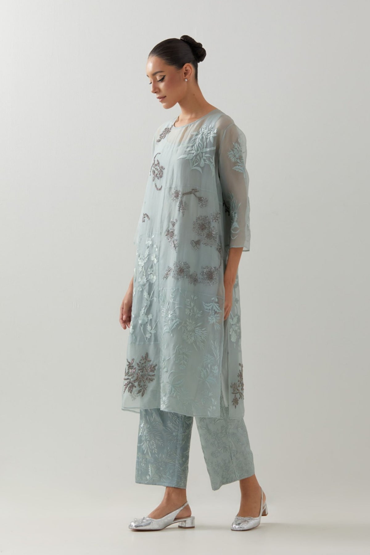 Celadon Kurta Set