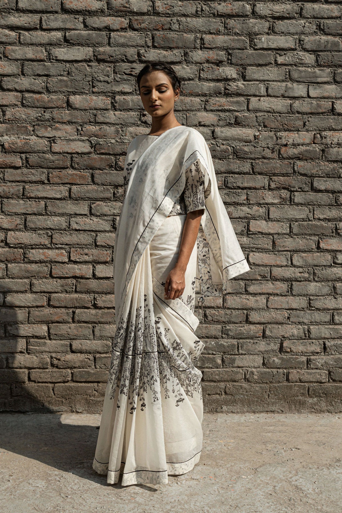 Ivy Chanderi Saree