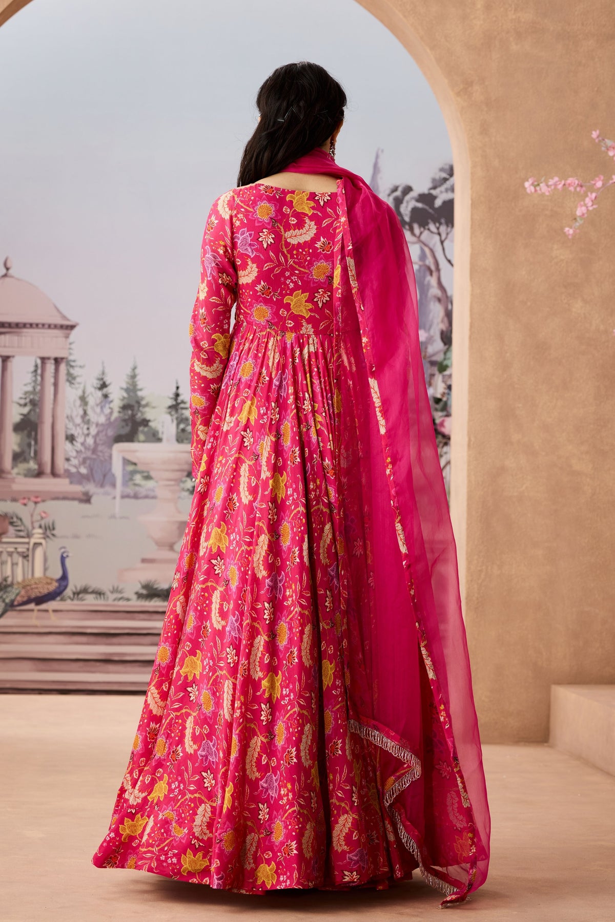 Rj-rani Chintz Anarkali Set