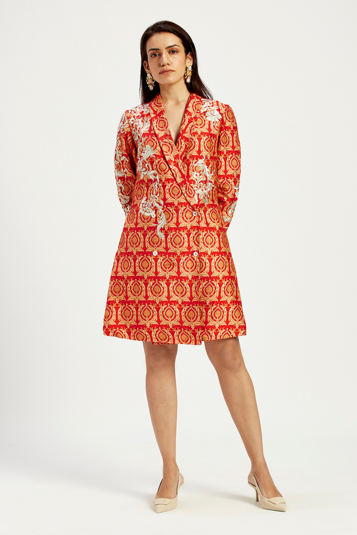 Amala Boxy Blazer Short Dress