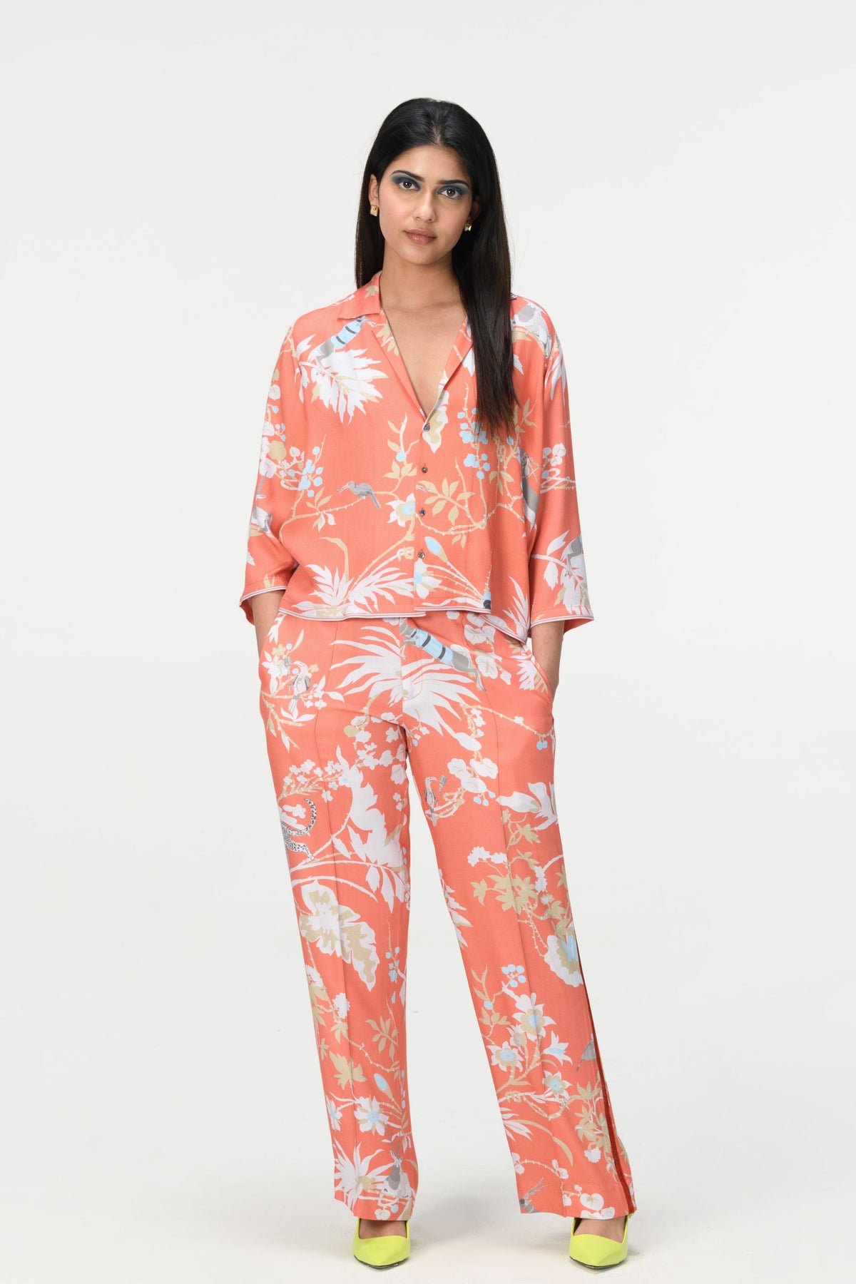 Springforest Coral Pyjama Pant