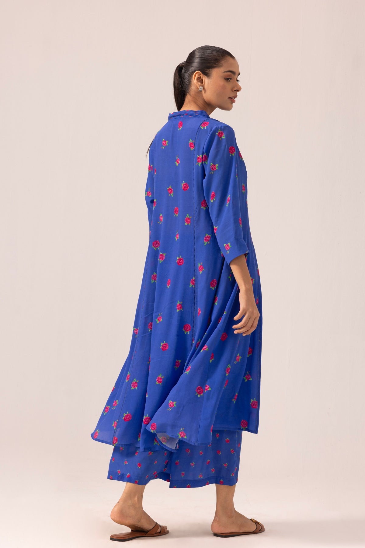 Thea Navy Kurta Set