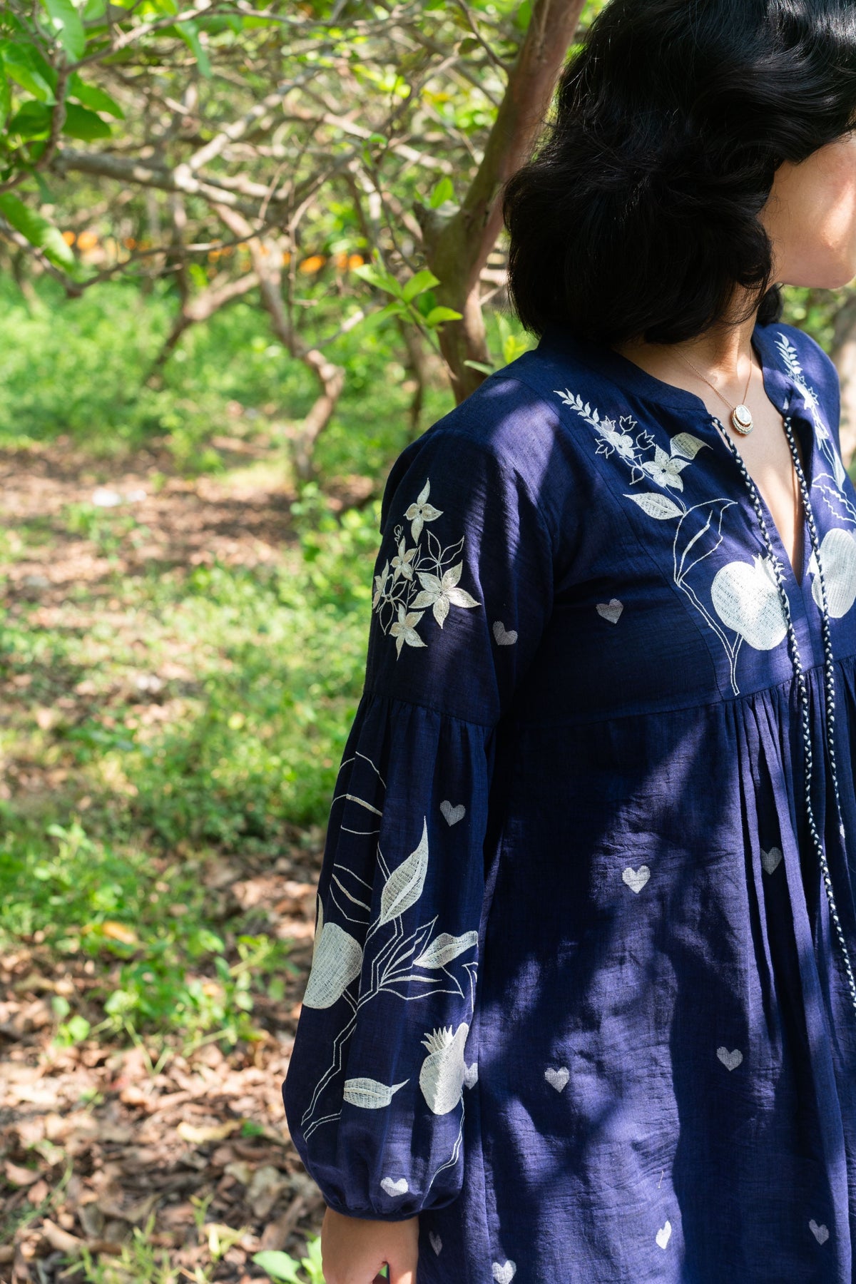 Laya Tunic In Indigo