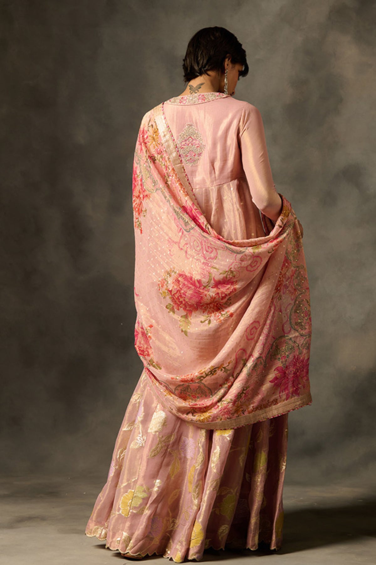 Irja Sharara Set With Dupatta