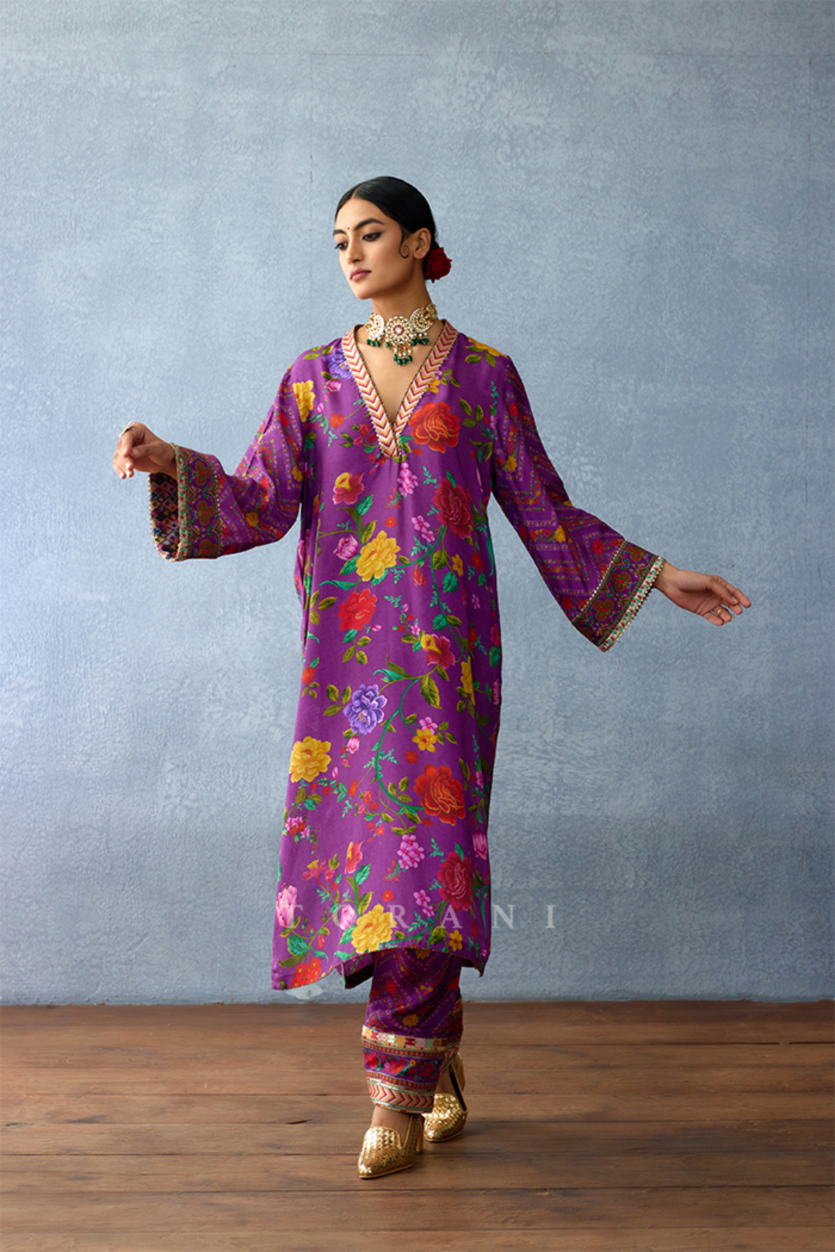 Dil Kusha Gazal Kurta Set