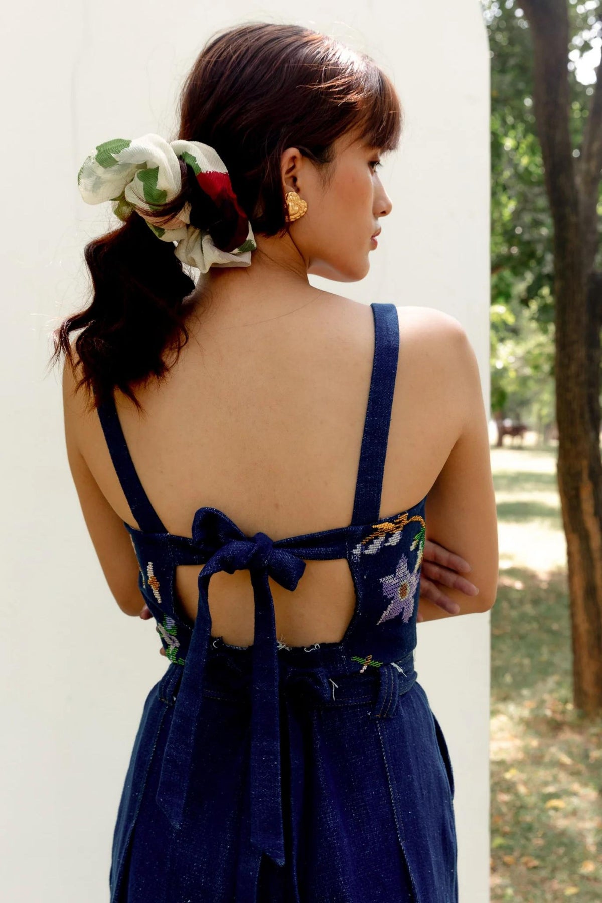 Midnight Bloom Corset