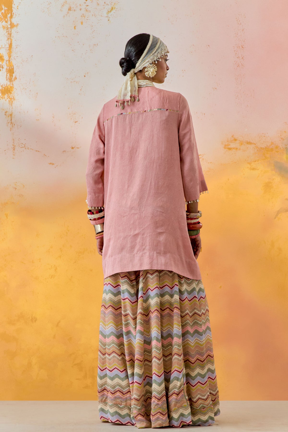 Mitra Short Kurta and Sharara