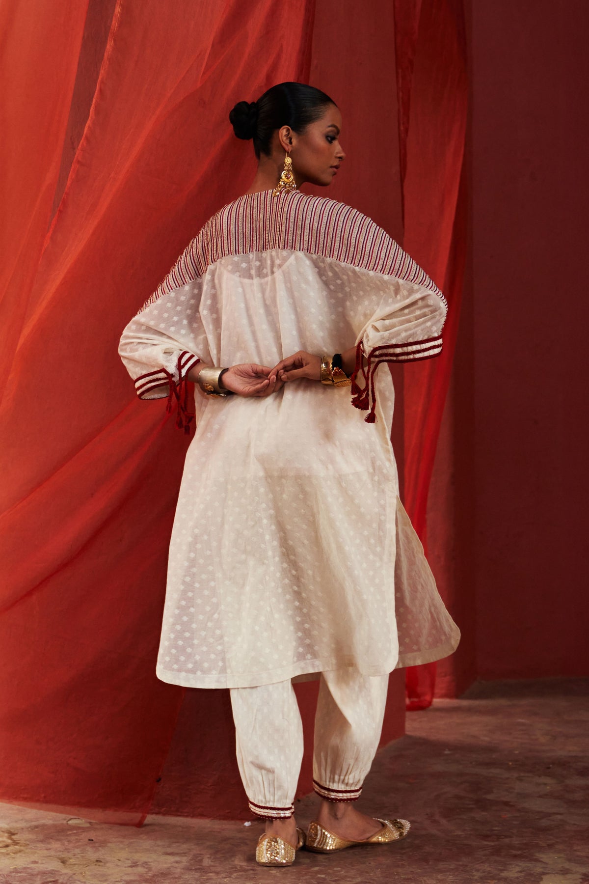 Ivory Kaftan Set