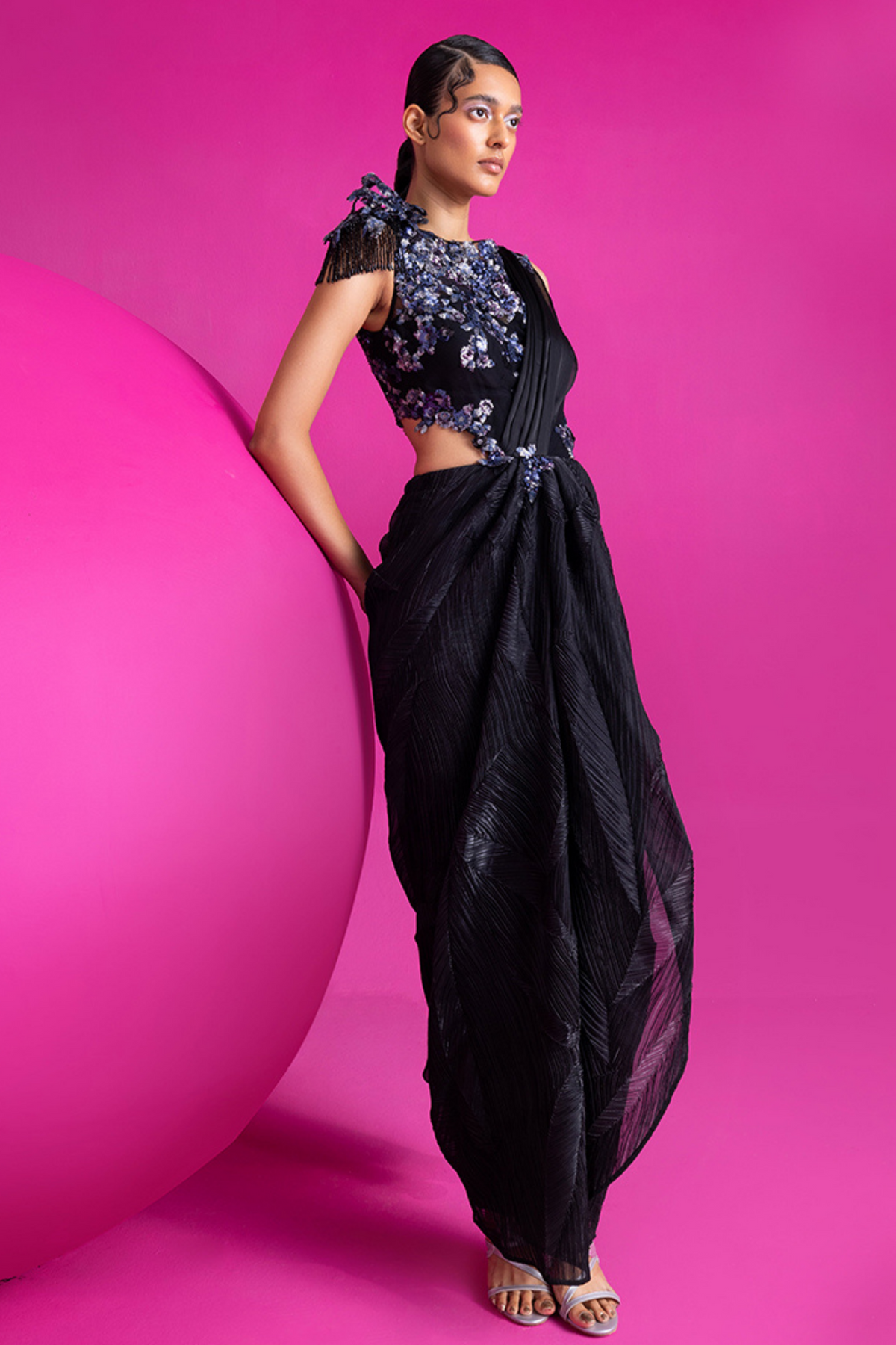 Labrodite Drape Saree