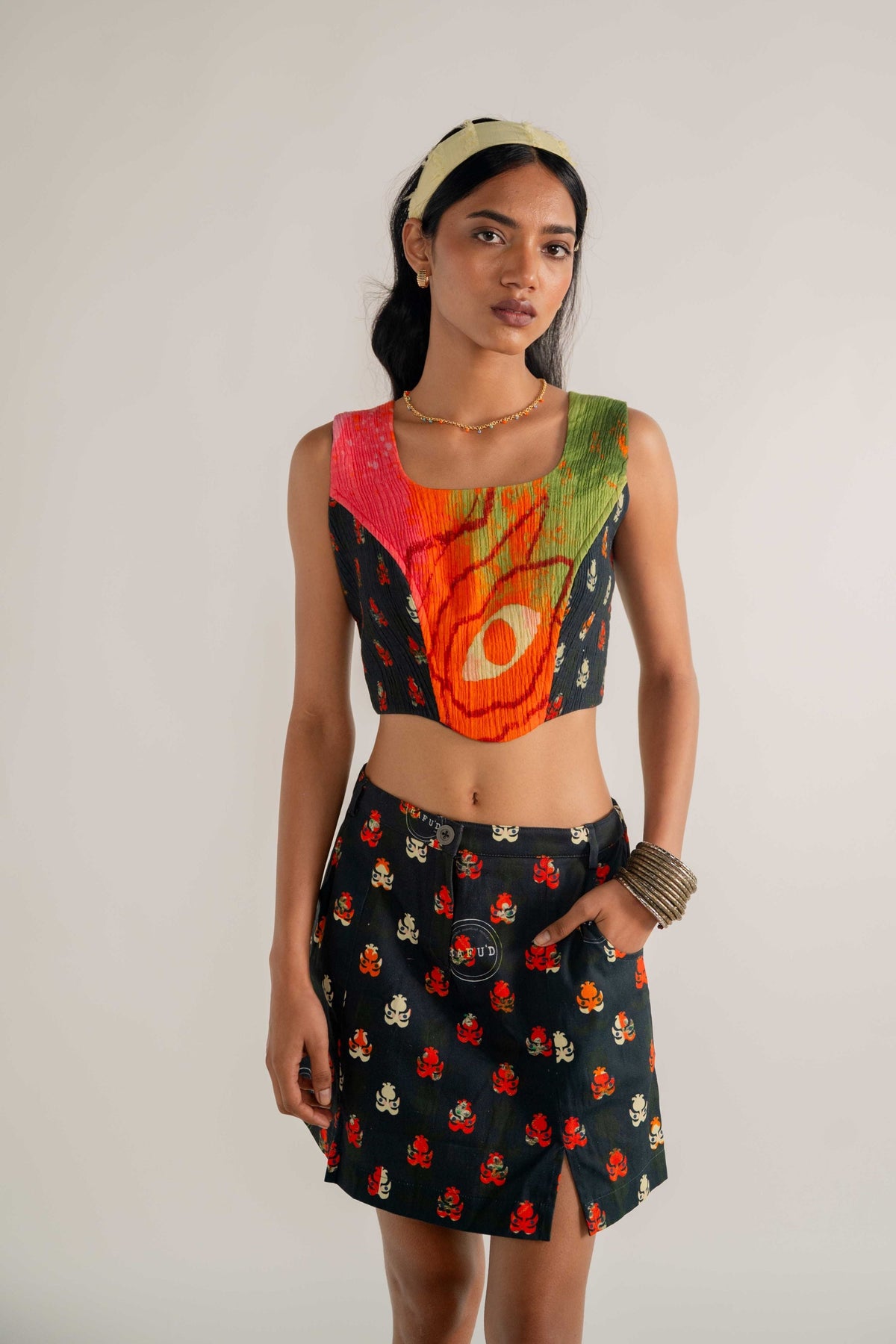 Raag Multi Colour Corset