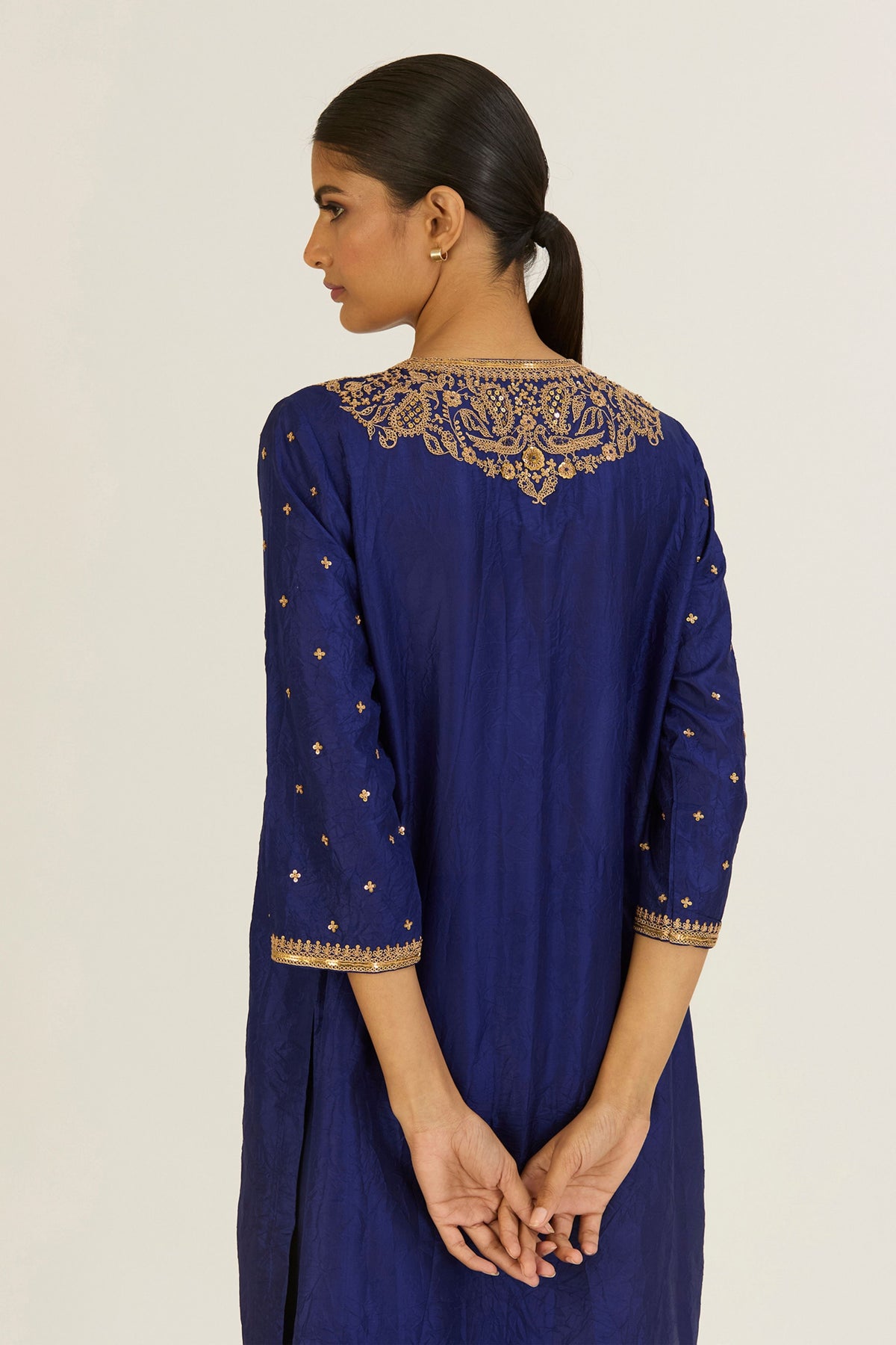 Brinda Royal Blue Kurta &amp; Pants