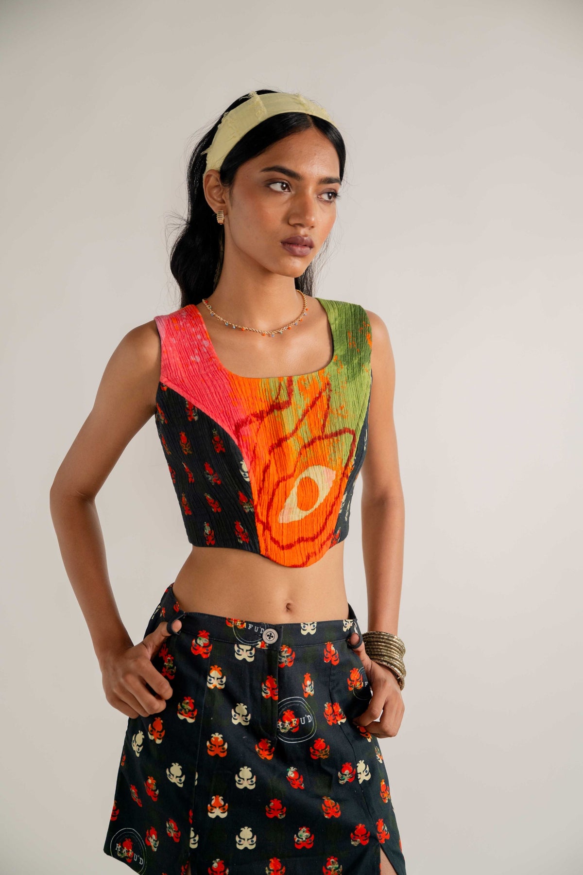 Raag Multi Colour Corset