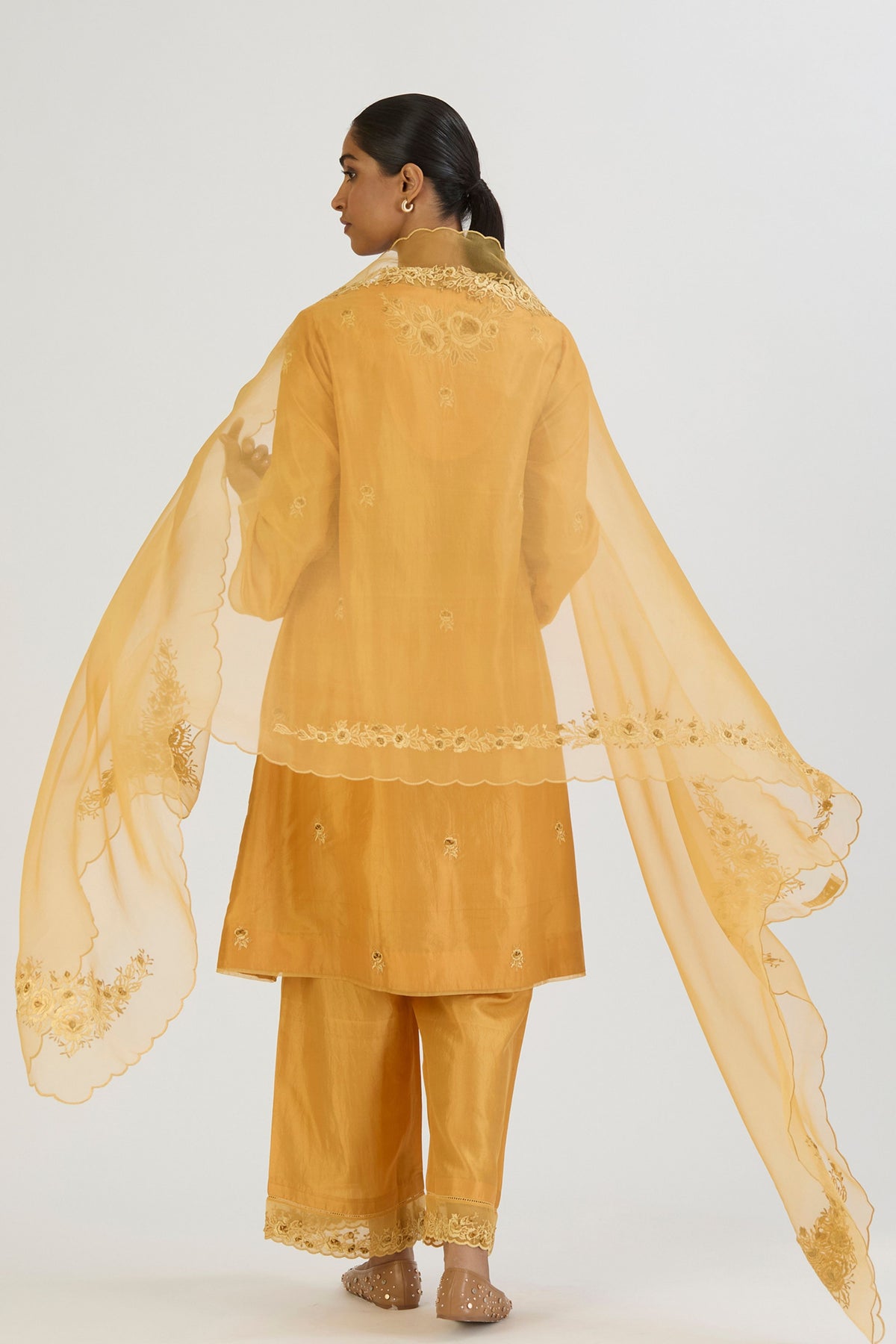 Yellow Ferah Dupatta