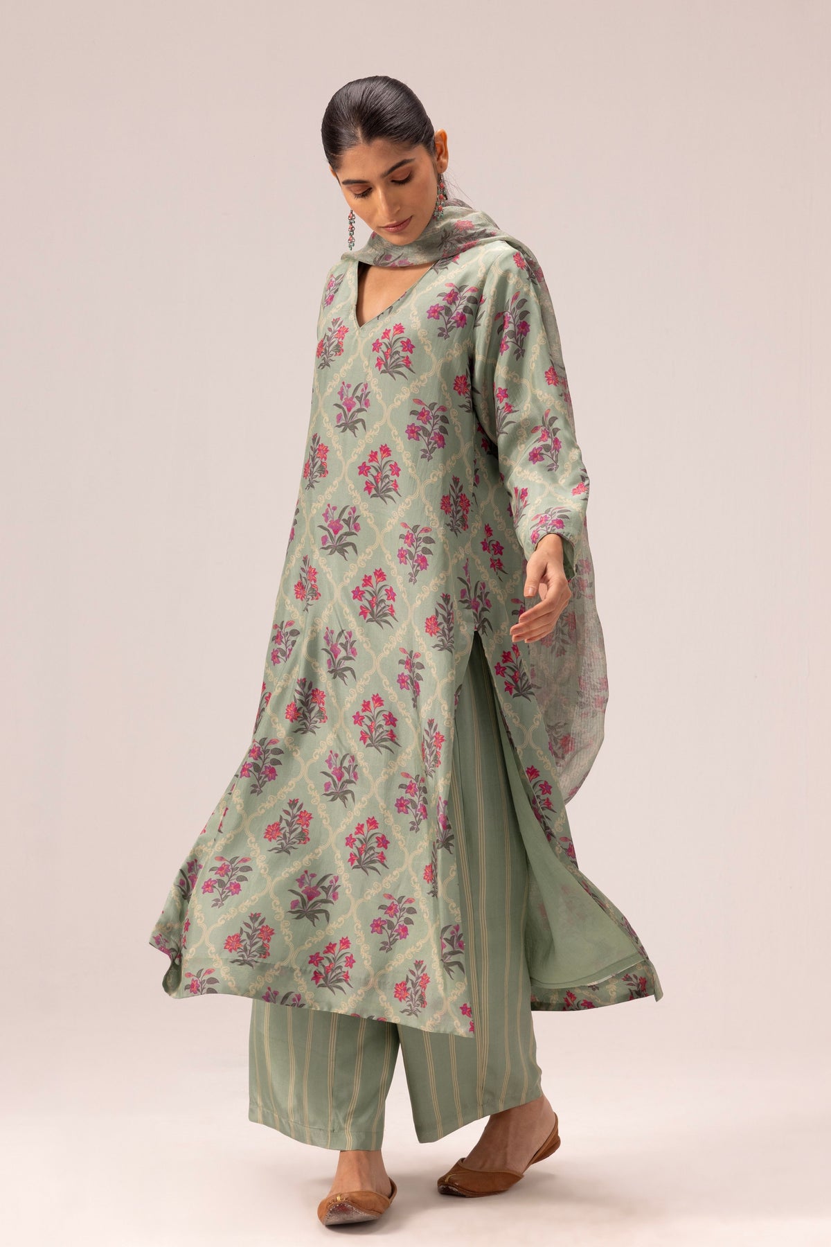 Amelia Mint Kurta Set