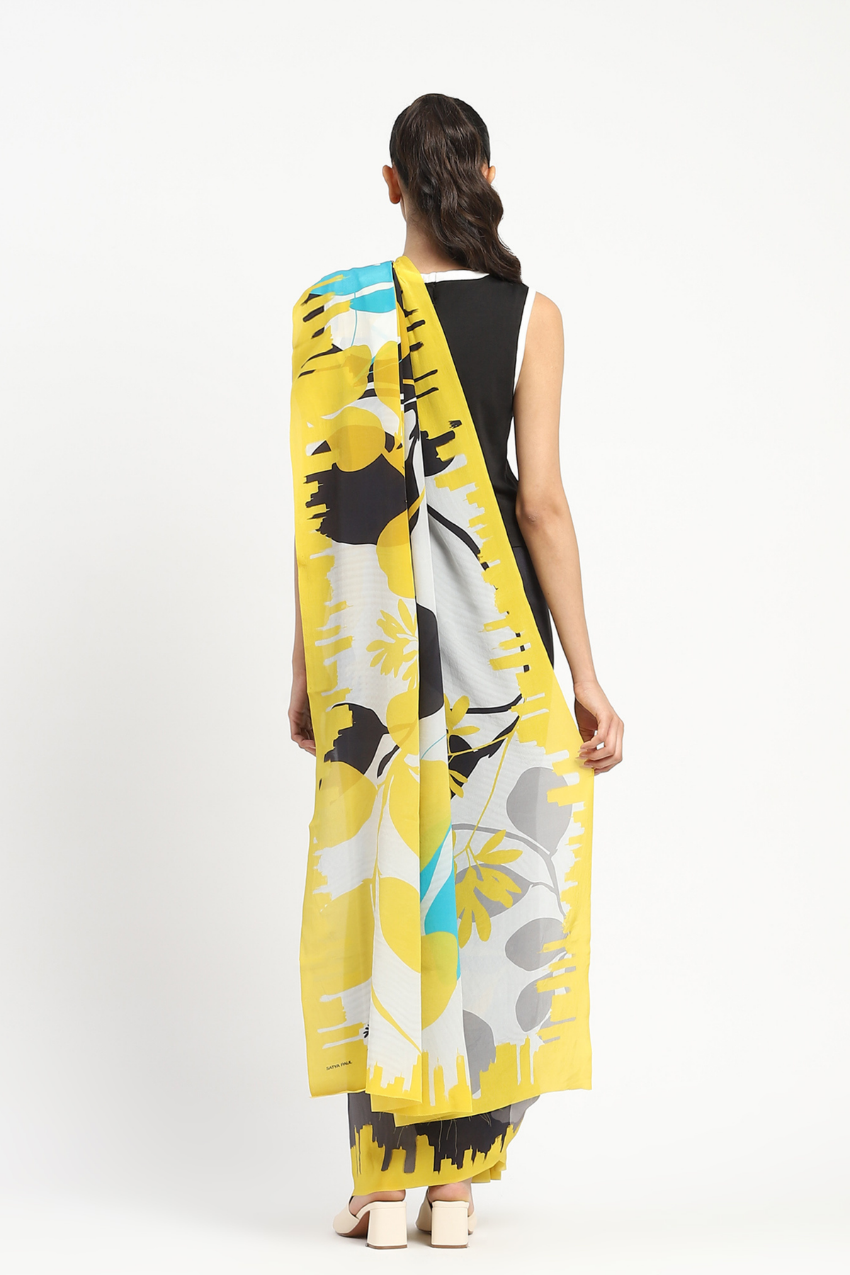 Electric City Printed Saree