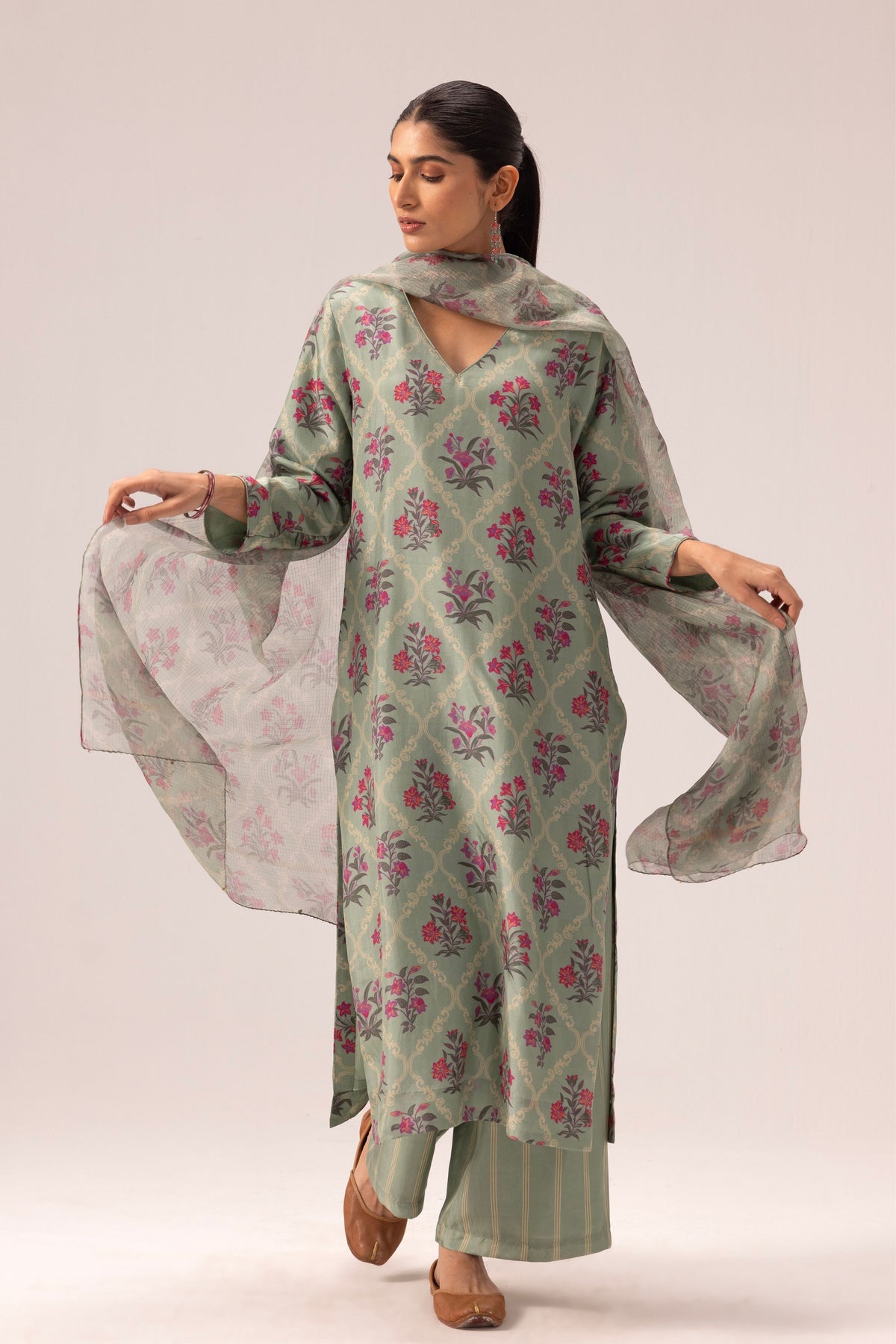 Amelia Mint Kurta Set