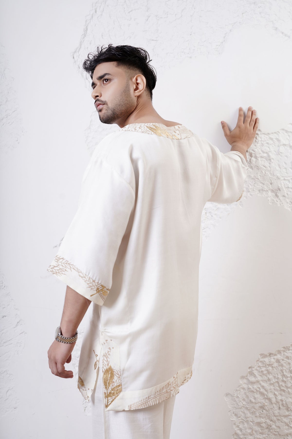 Ivory Mens Kurta Set