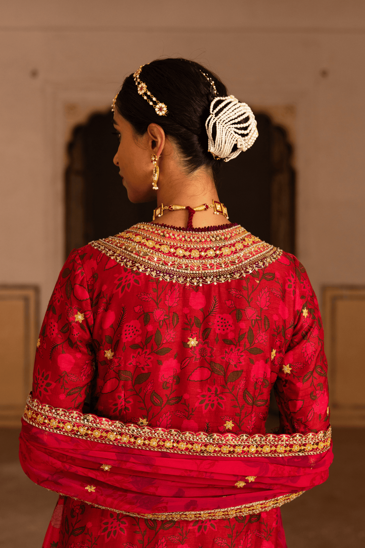 Signature Raw Silk Bridal Sharara