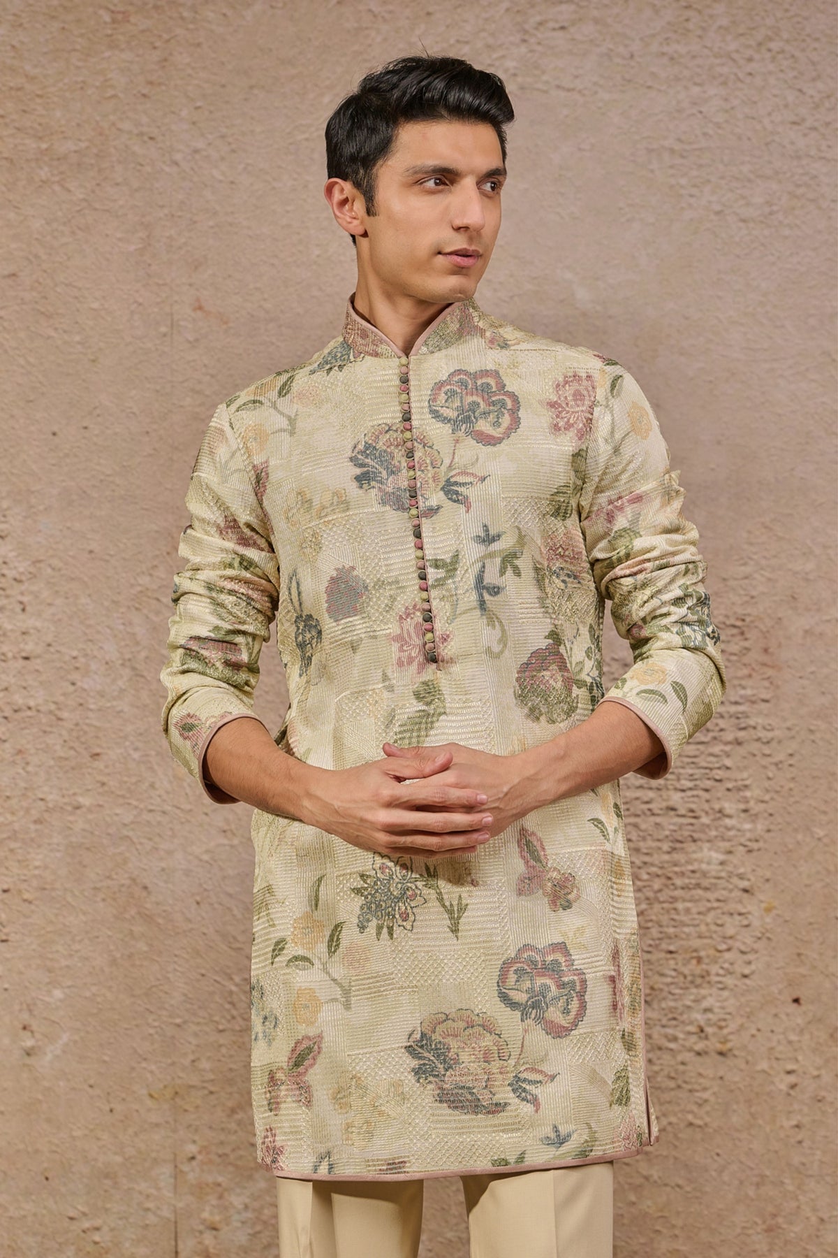 Floral Motif Kurta