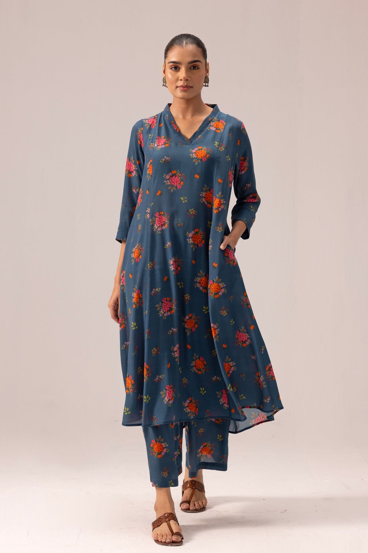 Thea Blue Kurta Set