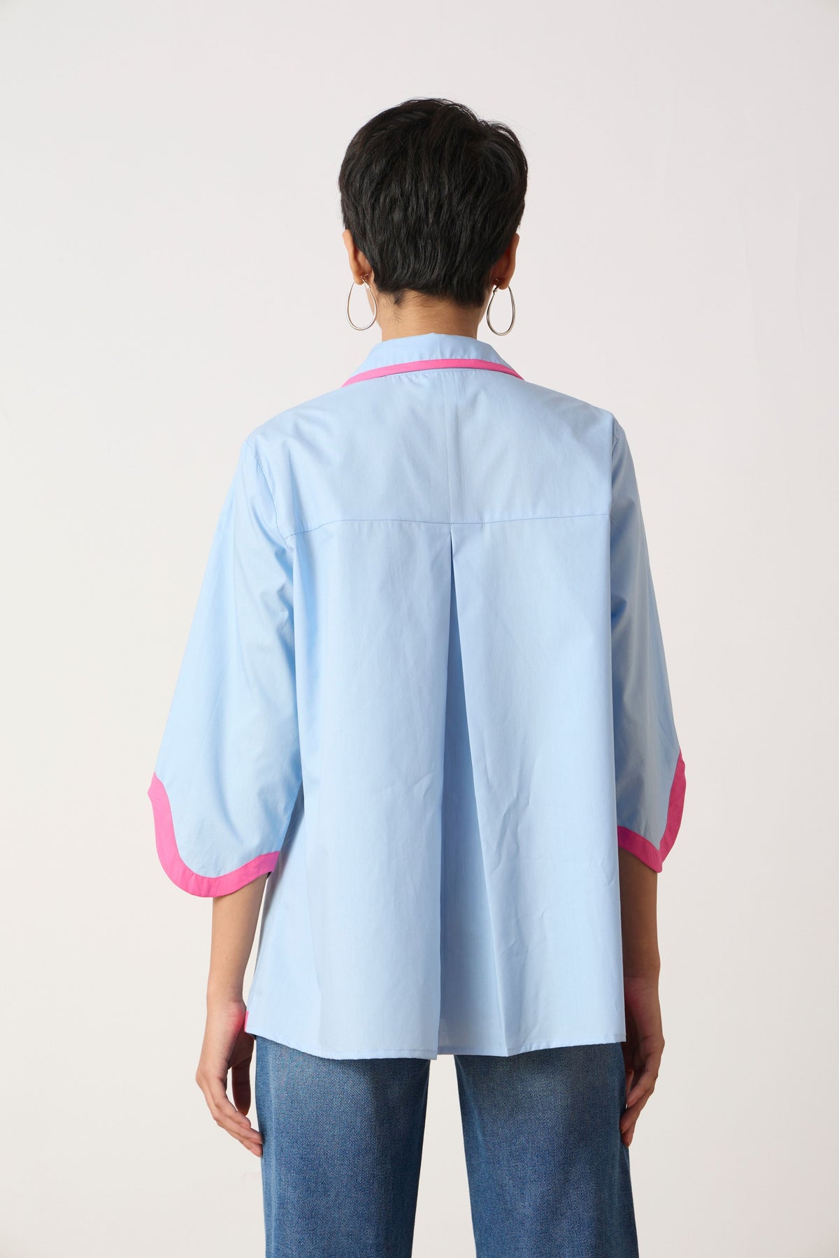 Liam Applique Dutch Blue Shirt