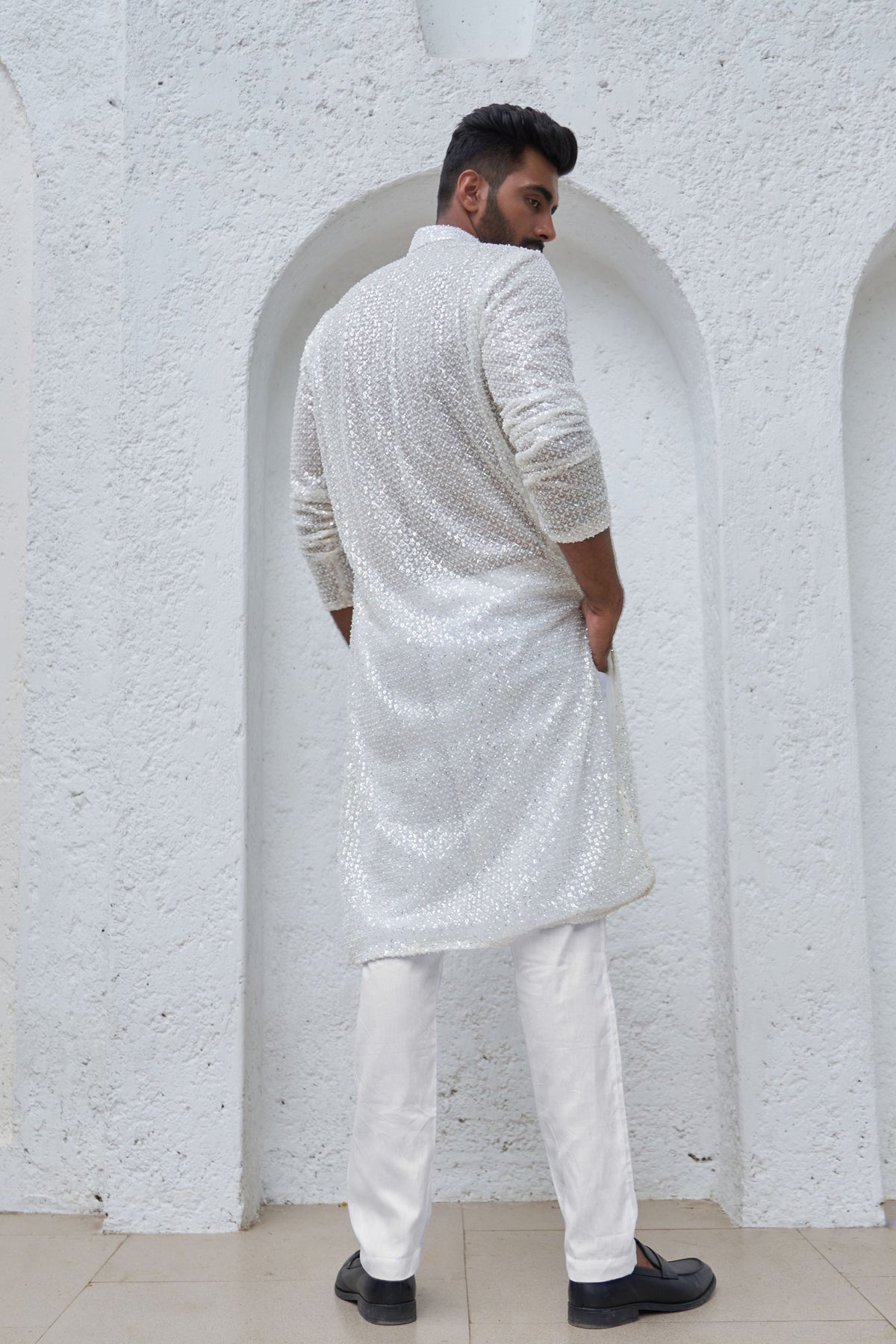 White Kurta  Set