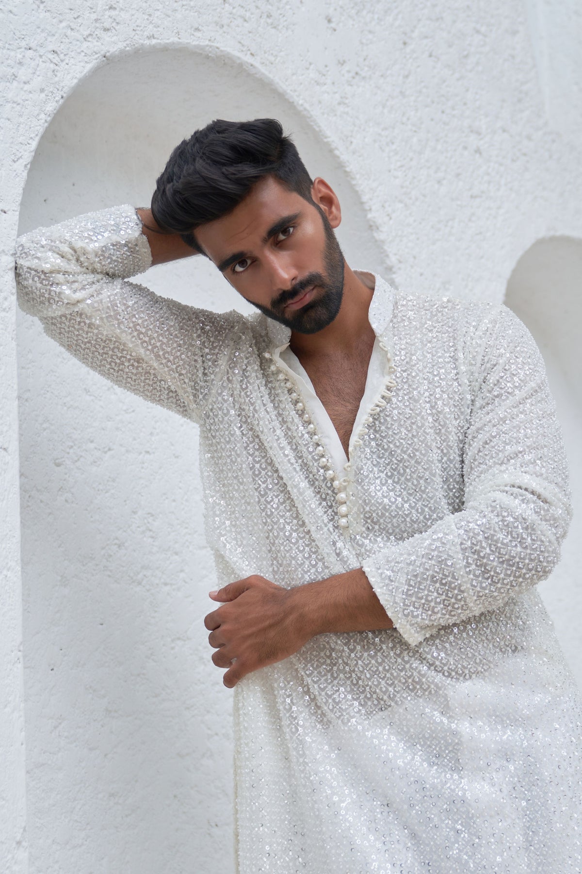 White Kurta  Set