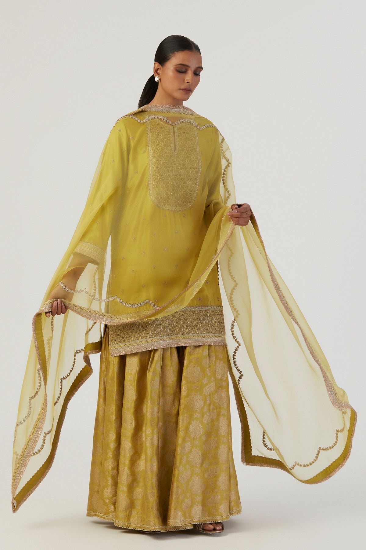 Bela Organza Dupatta